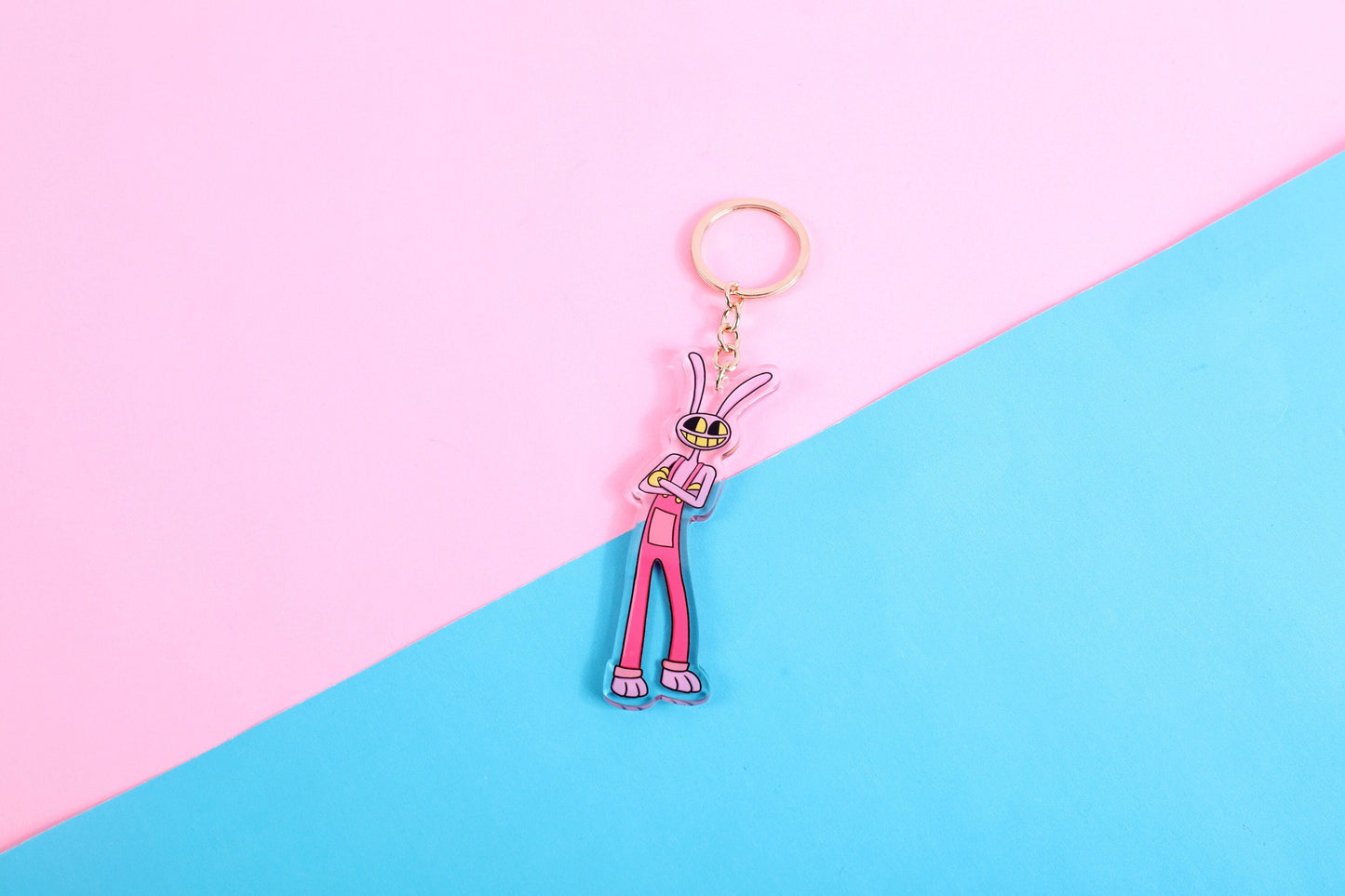 The Amazing Digital Circus Jax Double Sided Keychain | 4 Inch Keychain