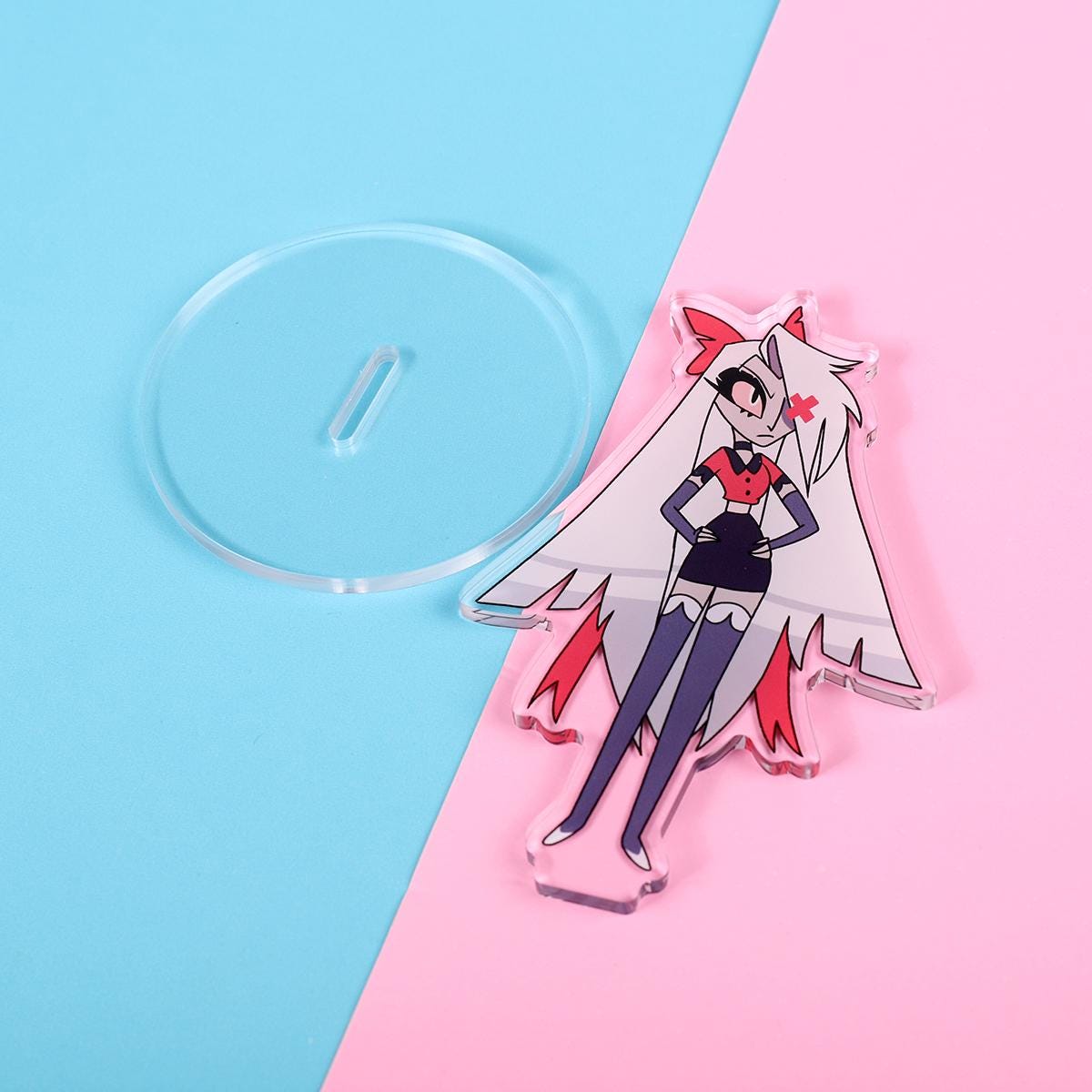 Hazbin Hotel Vaggie Double Sided Acrylic Standee | 4 Inch Standee