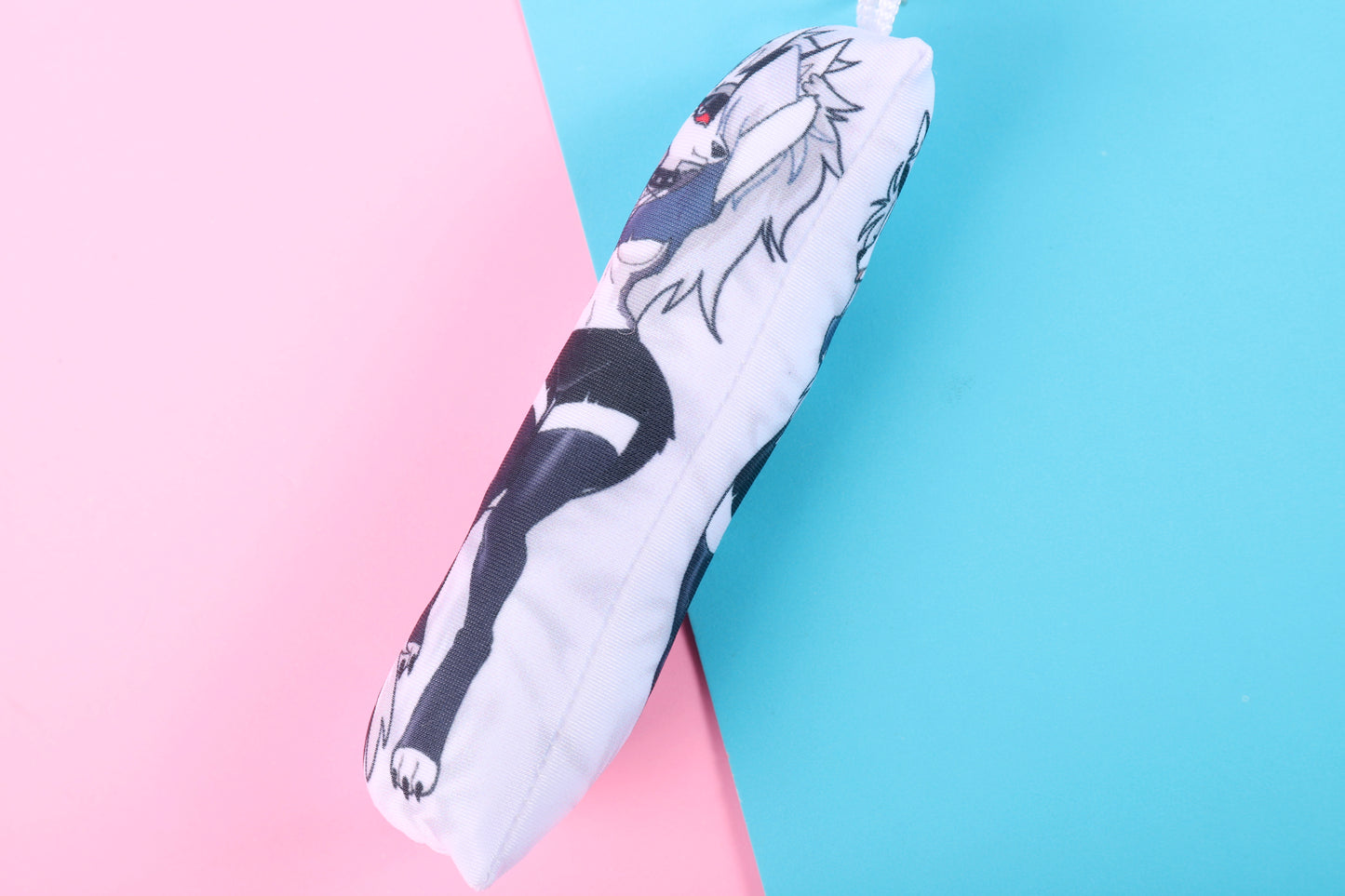 Helluva Boss Loona Mini Dakimakura Keychain |  11x3cm Two Way Tricot Daki Keyhain