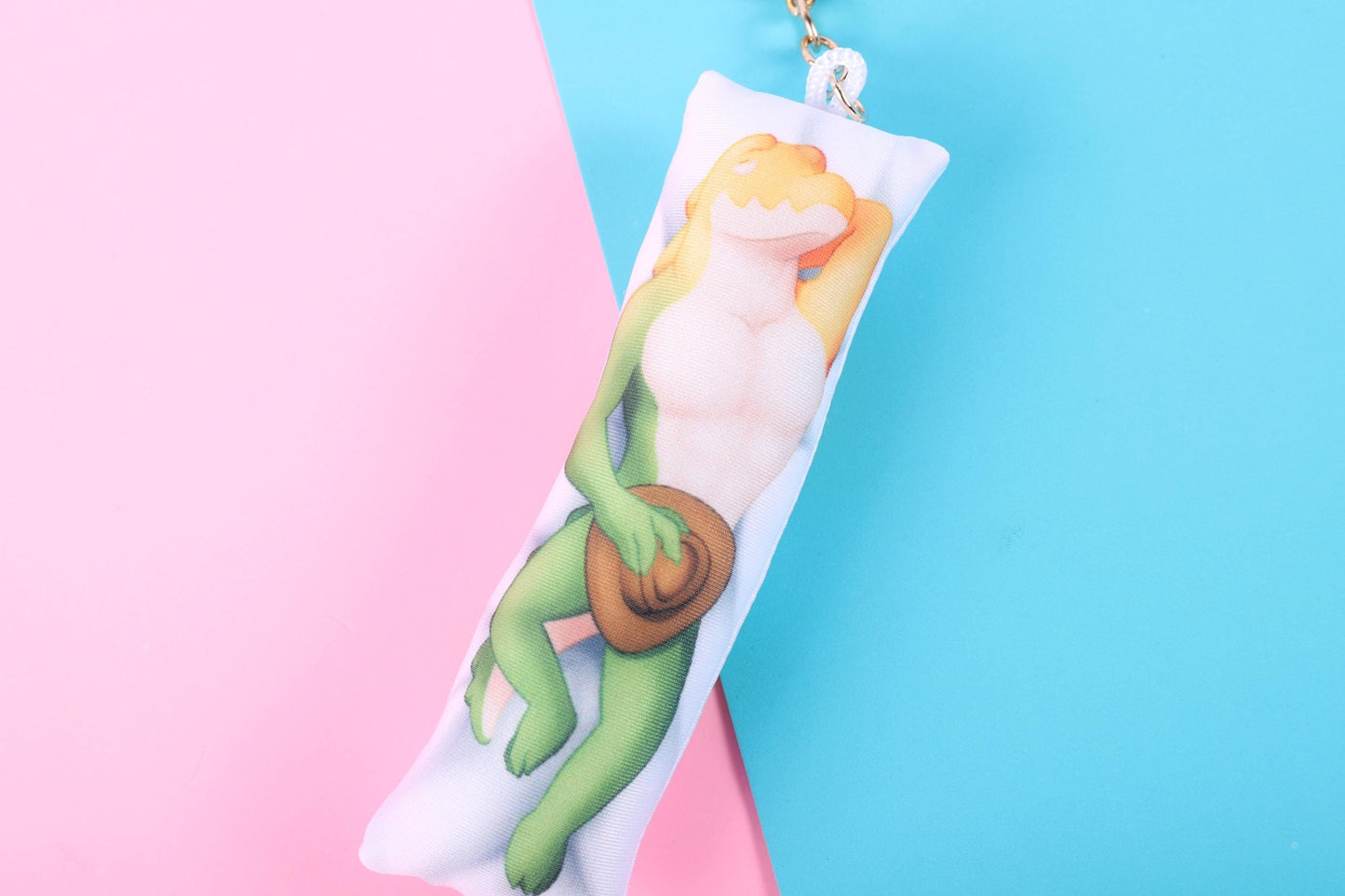 The Amazing Digital Circus Gummigoo Mini Dakimakura Keychain |  11x3cm Two Way Tricot Daki Body Pillow