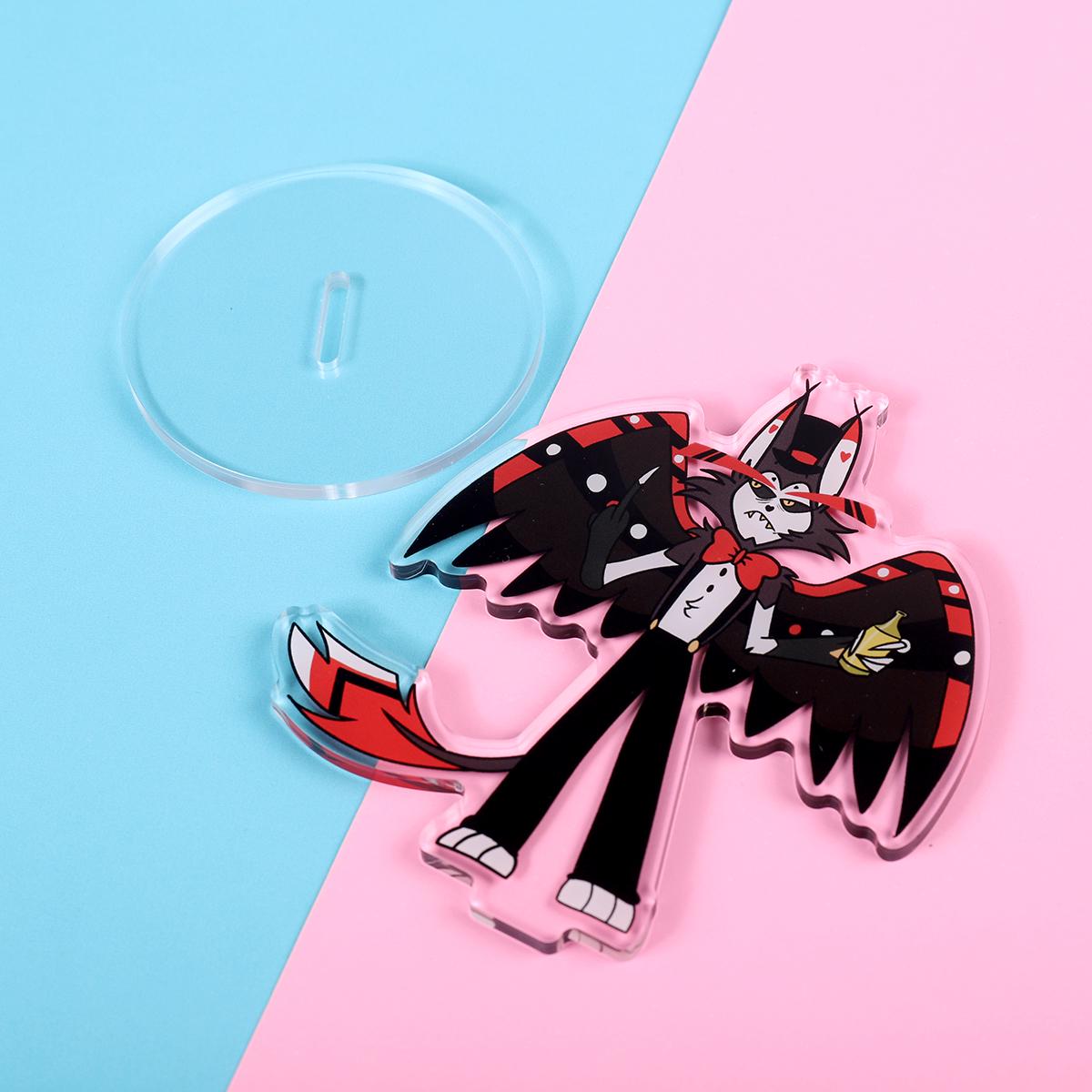 Hazbin Hotel Husk Double Sided Acrylic Standee | 4 Inch Standee