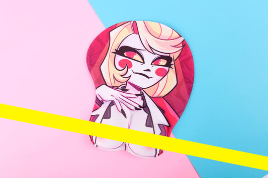 Hazbin Hotel Mature Charlie 3D Mousepad | 10 Inch 3D Mousepad with Wrist Support
