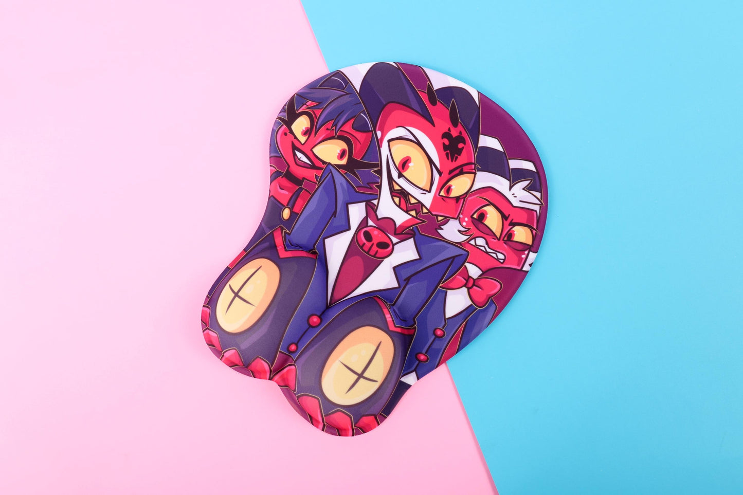 Helluva Boss IMP 3D Mousepad | 10 Inch 3D Mousepad with Wrist Support