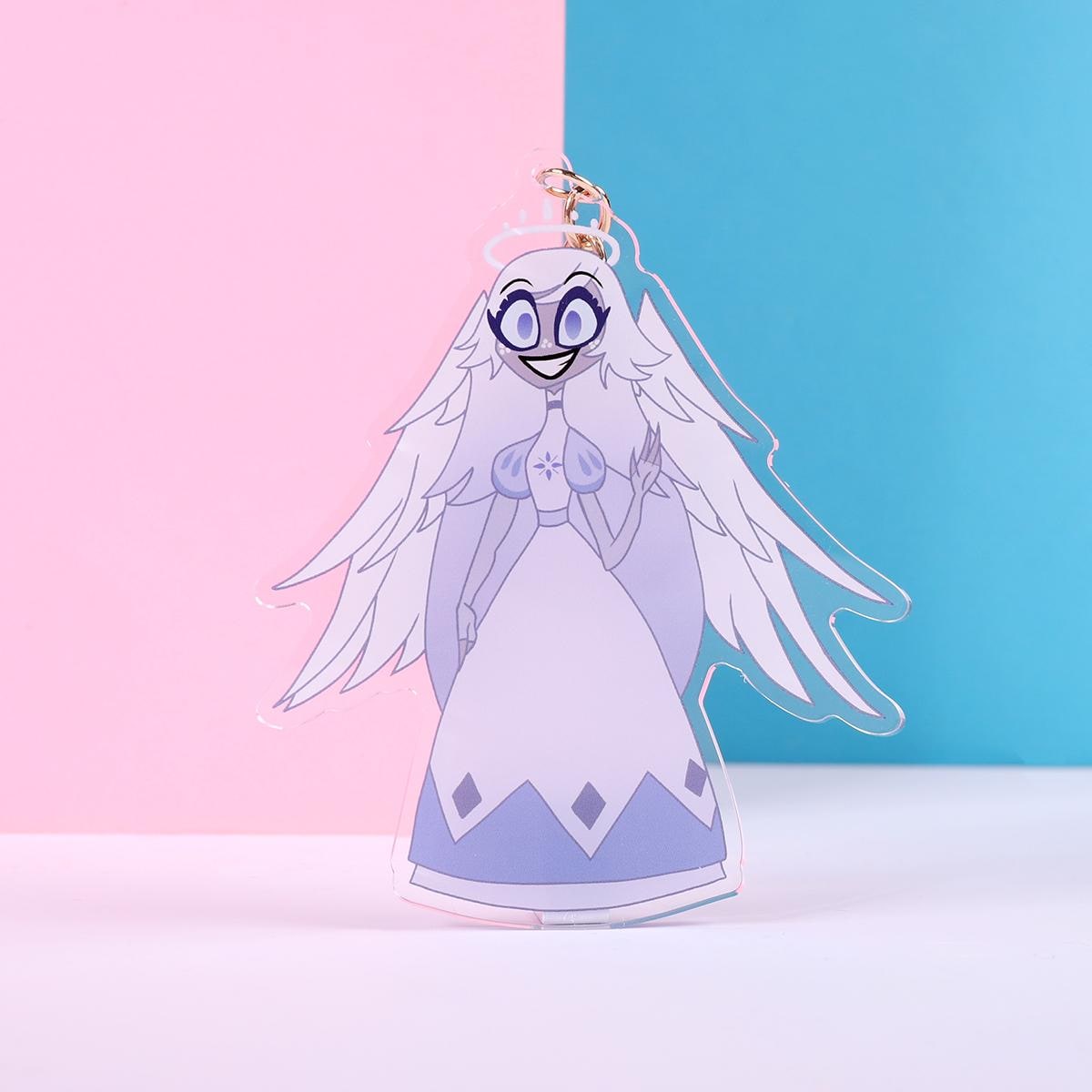 Hazbin Hotel Emily Double Sided Keychain | 4 Inch Keychain