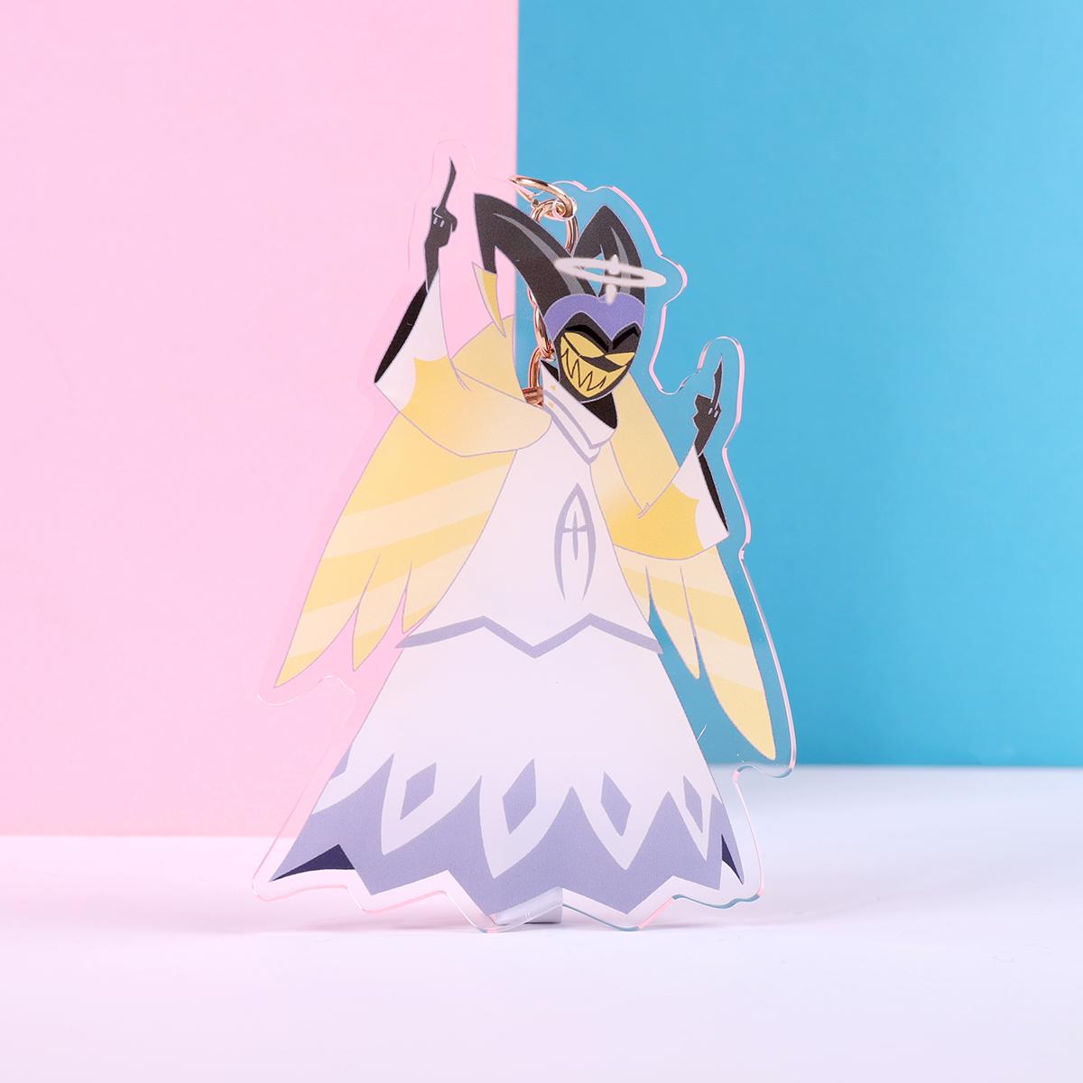 Hazbin Hotel Adam Double Sided Keychain | 4 Inch Keychain