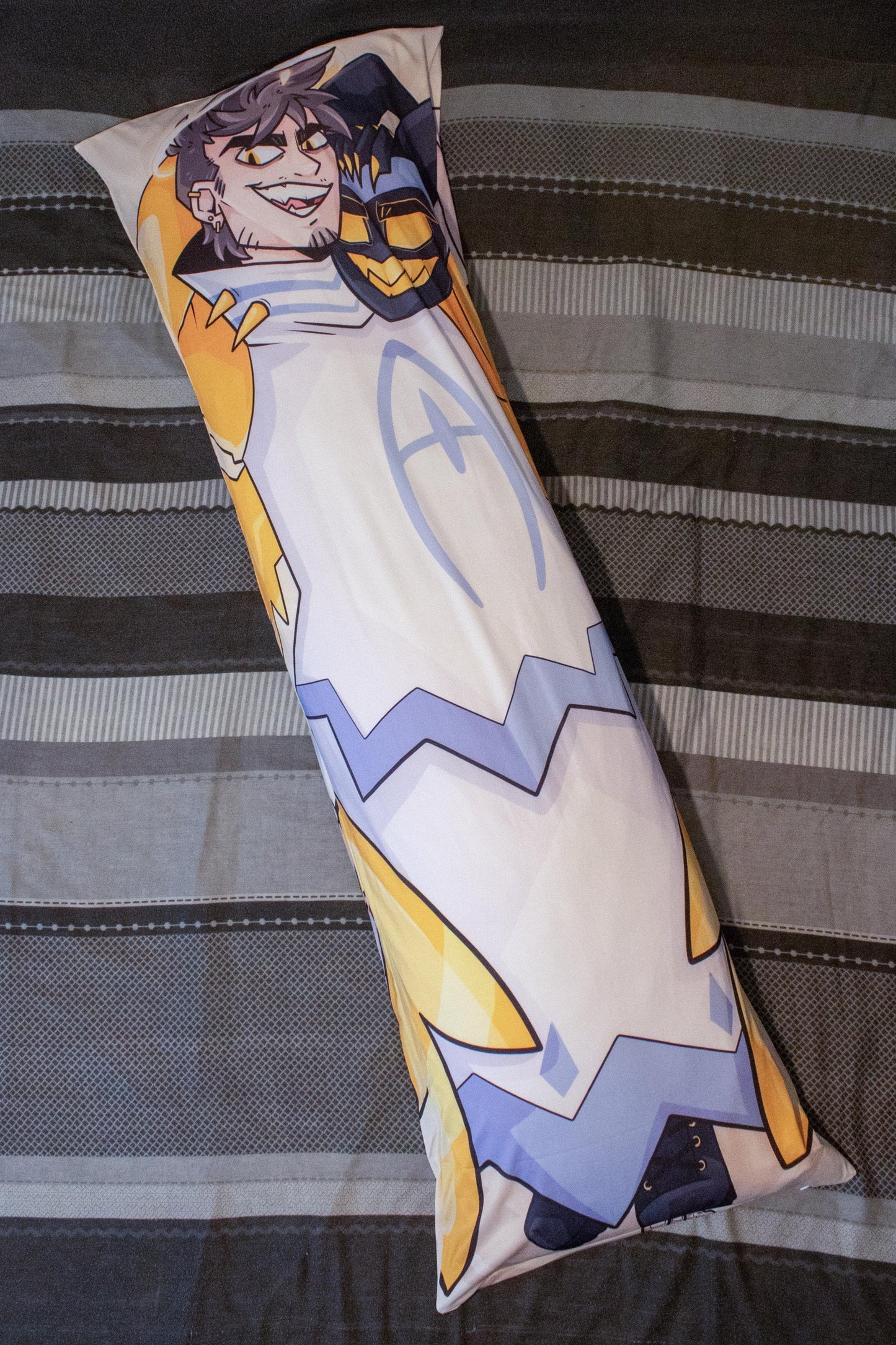 Hazbin Hotel Adam Exorcist Dakimakura Pillowcase |  50x150cm Two Way Tricot Daki Body Pillow