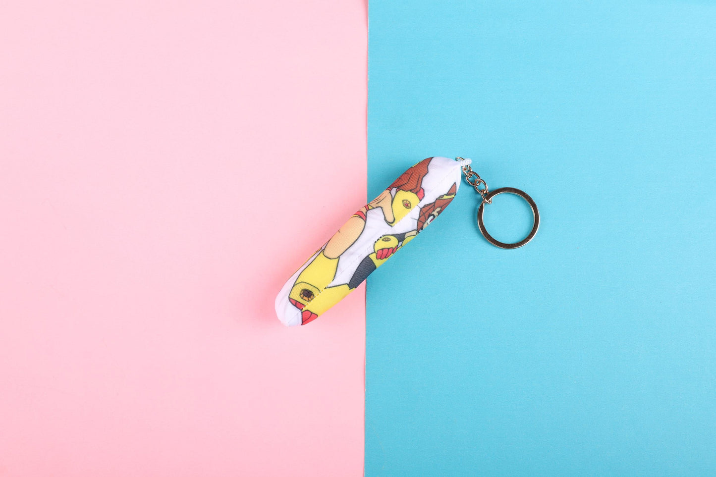 Gameoverse Kit Bodega Mini Dakimakura Keychain |  11x3cm Two Way Tricot Daki Body Pillow