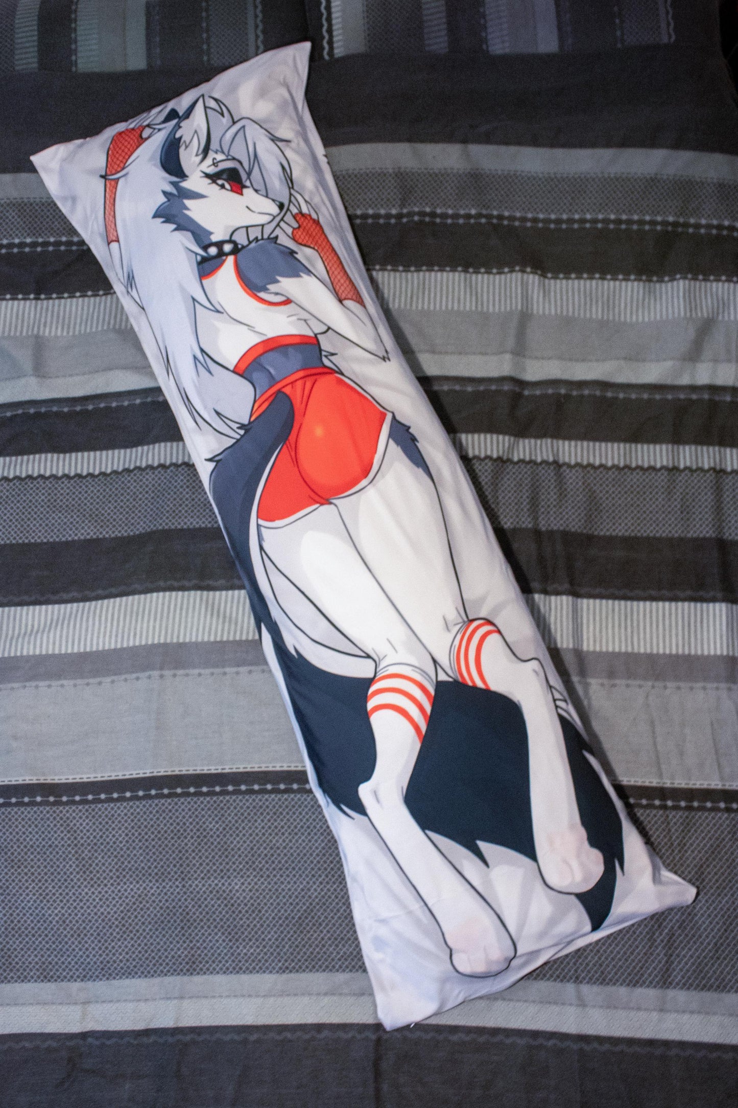 Helluva Boss Hooters Loona Dakimakura Pillowcase |  50x150cm Two Way Tricot Daki Body Pillow