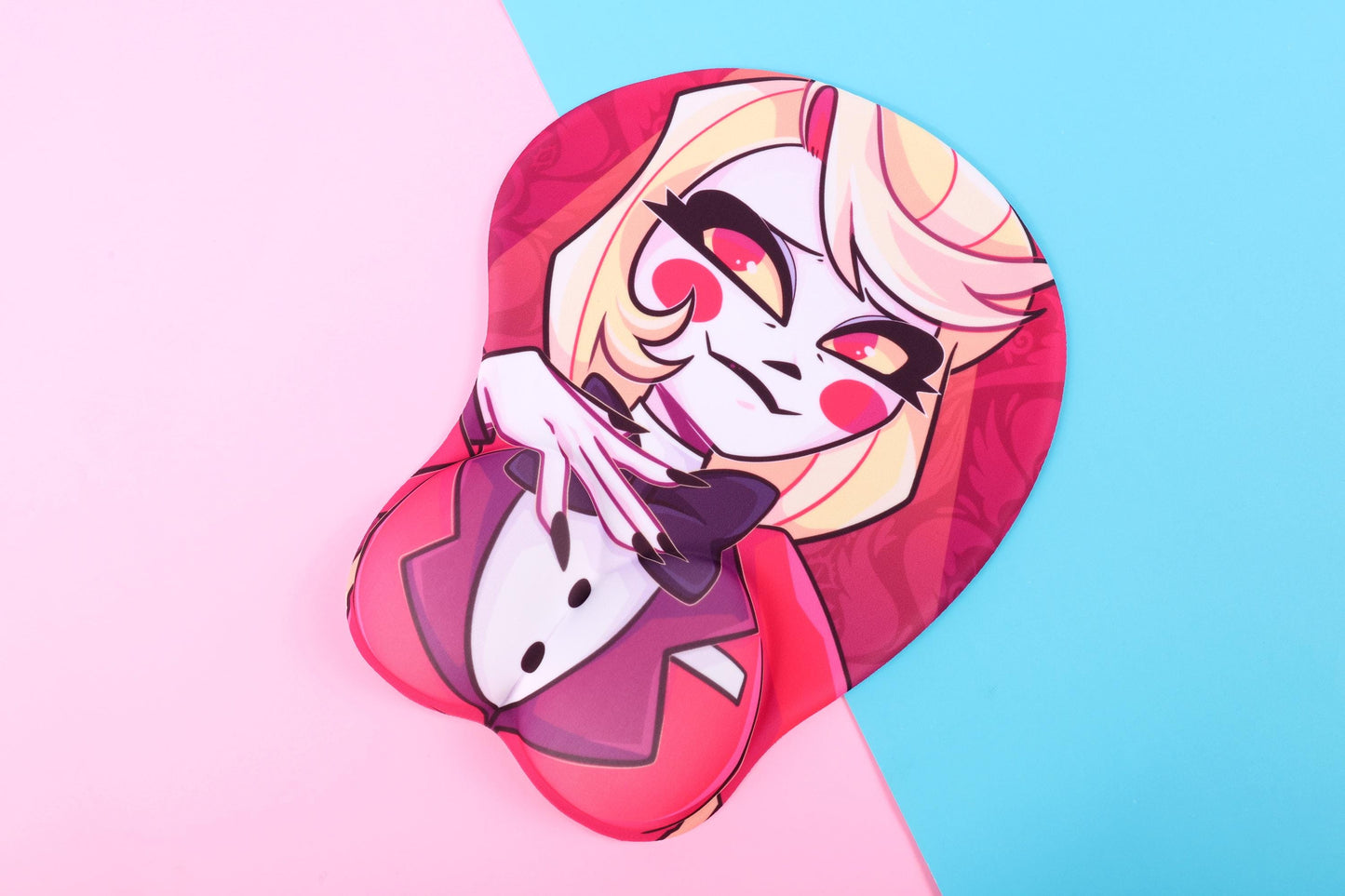 Hazbin Hotel Charlie 3D Mousepad | 10 Inch 3D Mousepad with Wrist Support