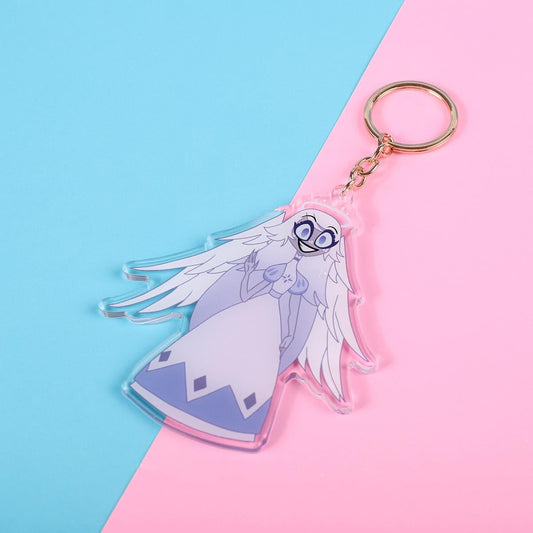 Hazbin Hotel Emily Double Sided Keychain | 4 Inch Keychain