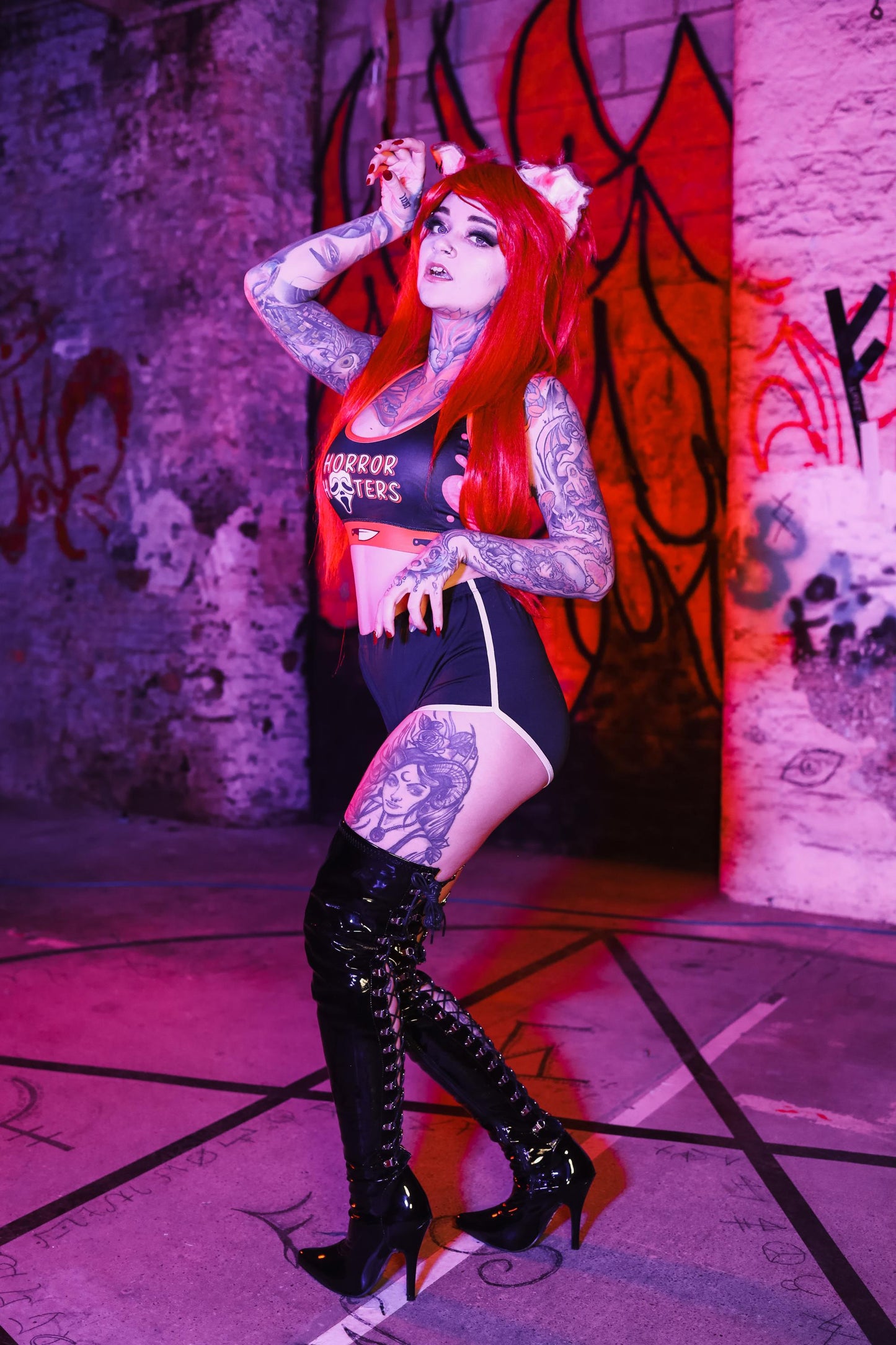 Horror Hooters Cosplay | Sports Bra | XS-3XL Sizes