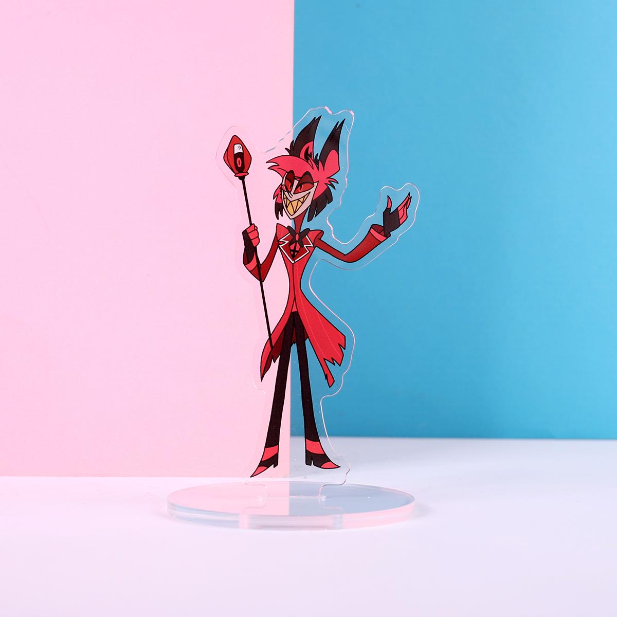 Hazbin Hotel Alastor Double Sided Acrylic Standee | 4 Inch Standee