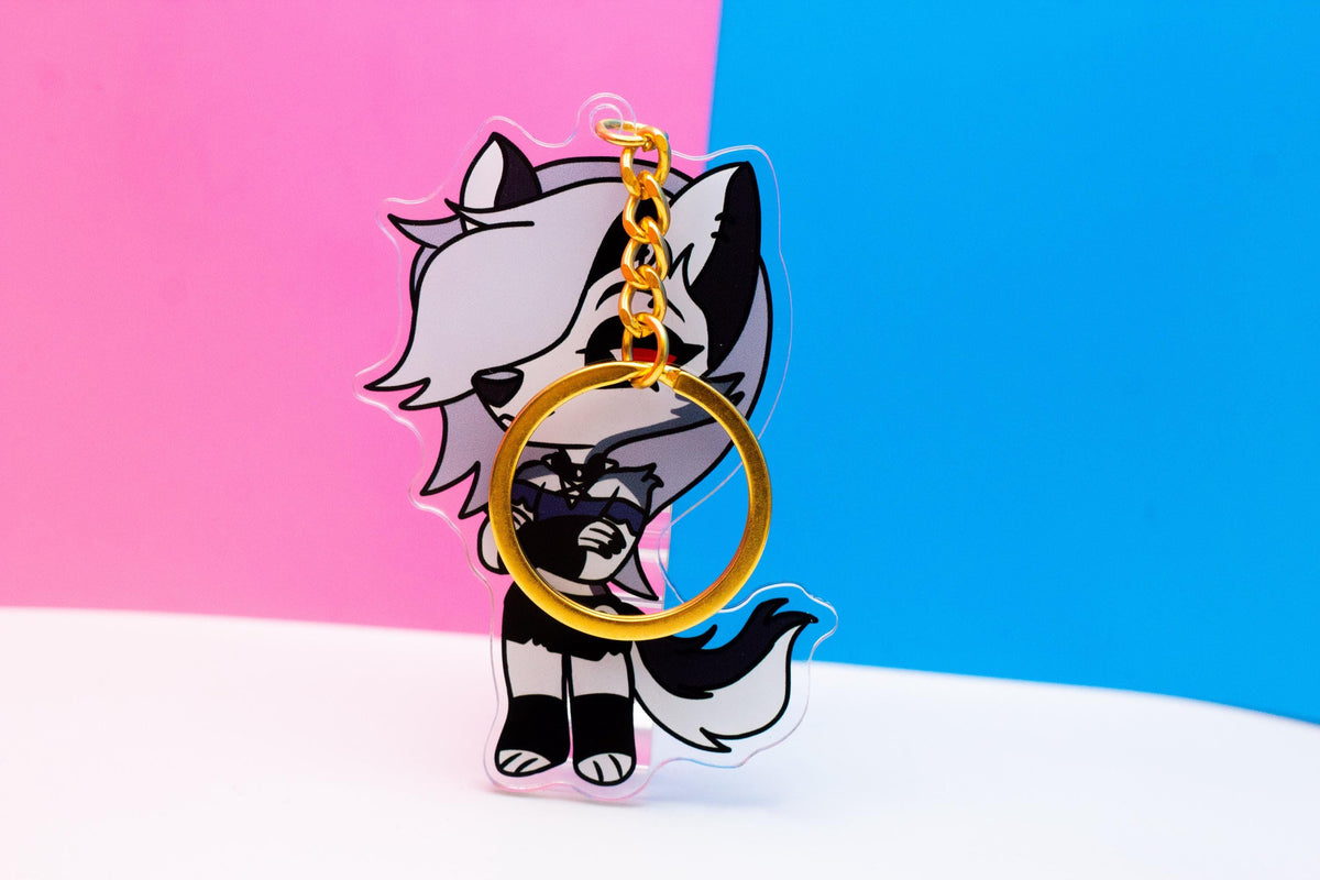 Chibi Loona Helluva Boss Double Sided Keychain | 3 Inch Keychain