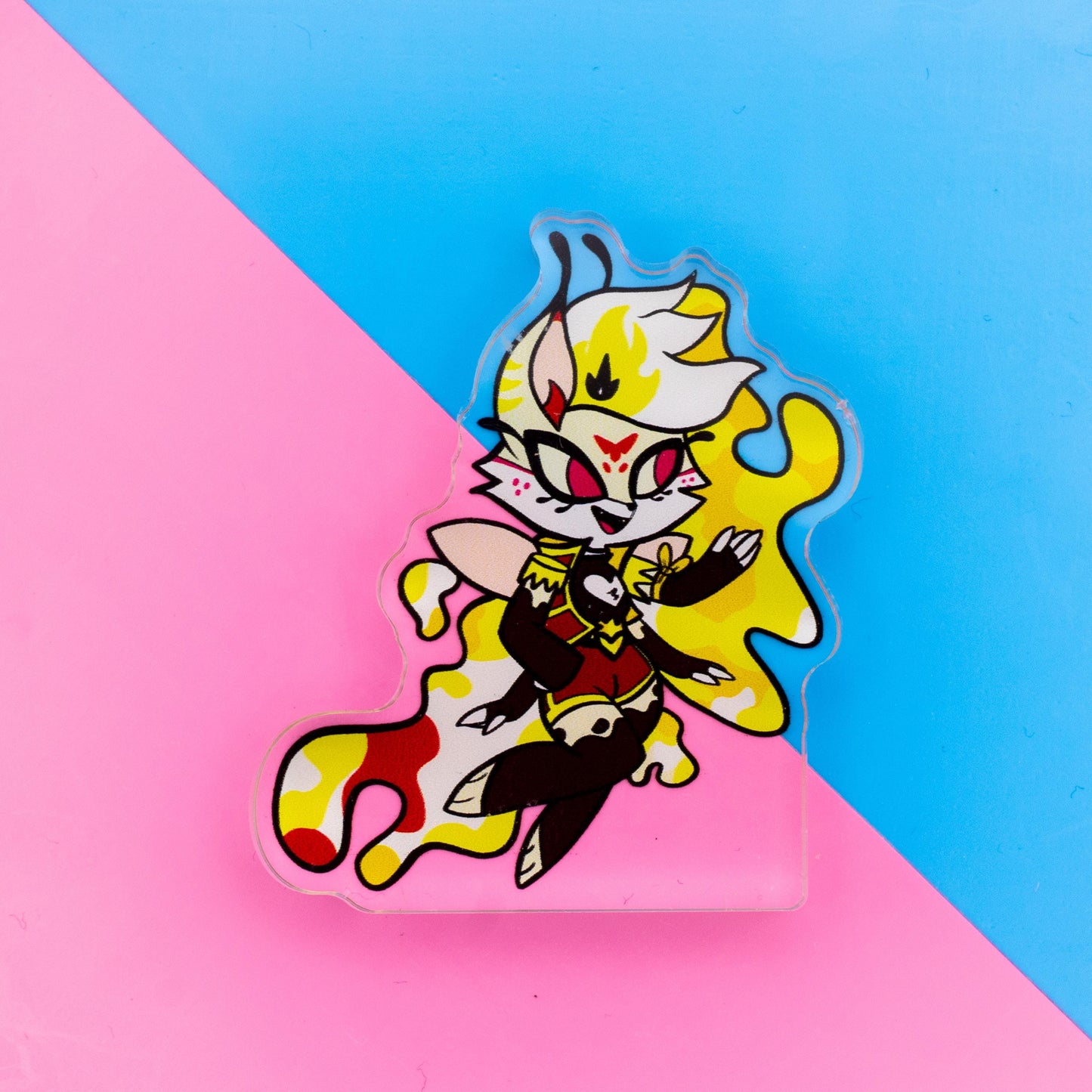 Helluva Boss Chibi Queen Bee Thick Double Sided Acrylic Standee | 2 Inch Standee
