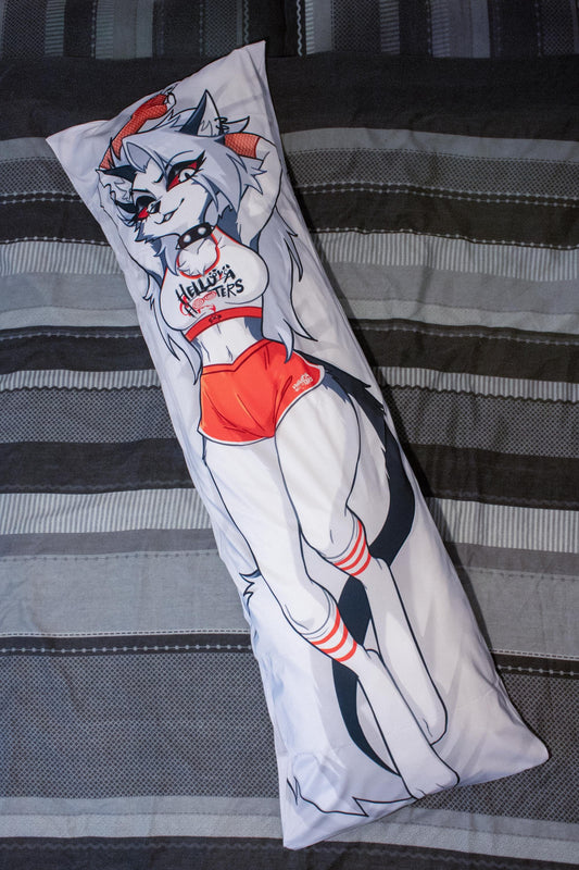 Helluva Boss Hooters Loona Dakimakura Pillowcase |  50x150cm Two Way Tricot Daki Body Pillow