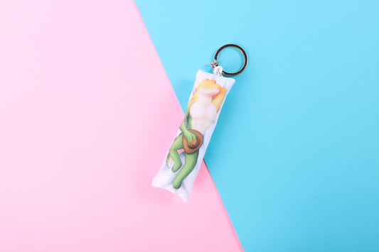 The Amazing Digital Circus Gummigoo Mini Dakimakura Keychain |  11x3cm Two Way Tricot Daki Body Pillow