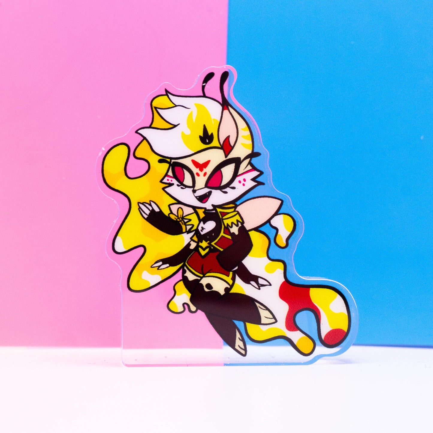 Helluva Boss Chibi Queen Bee Thick Double Sided Acrylic Standee | 2 Inch Standee