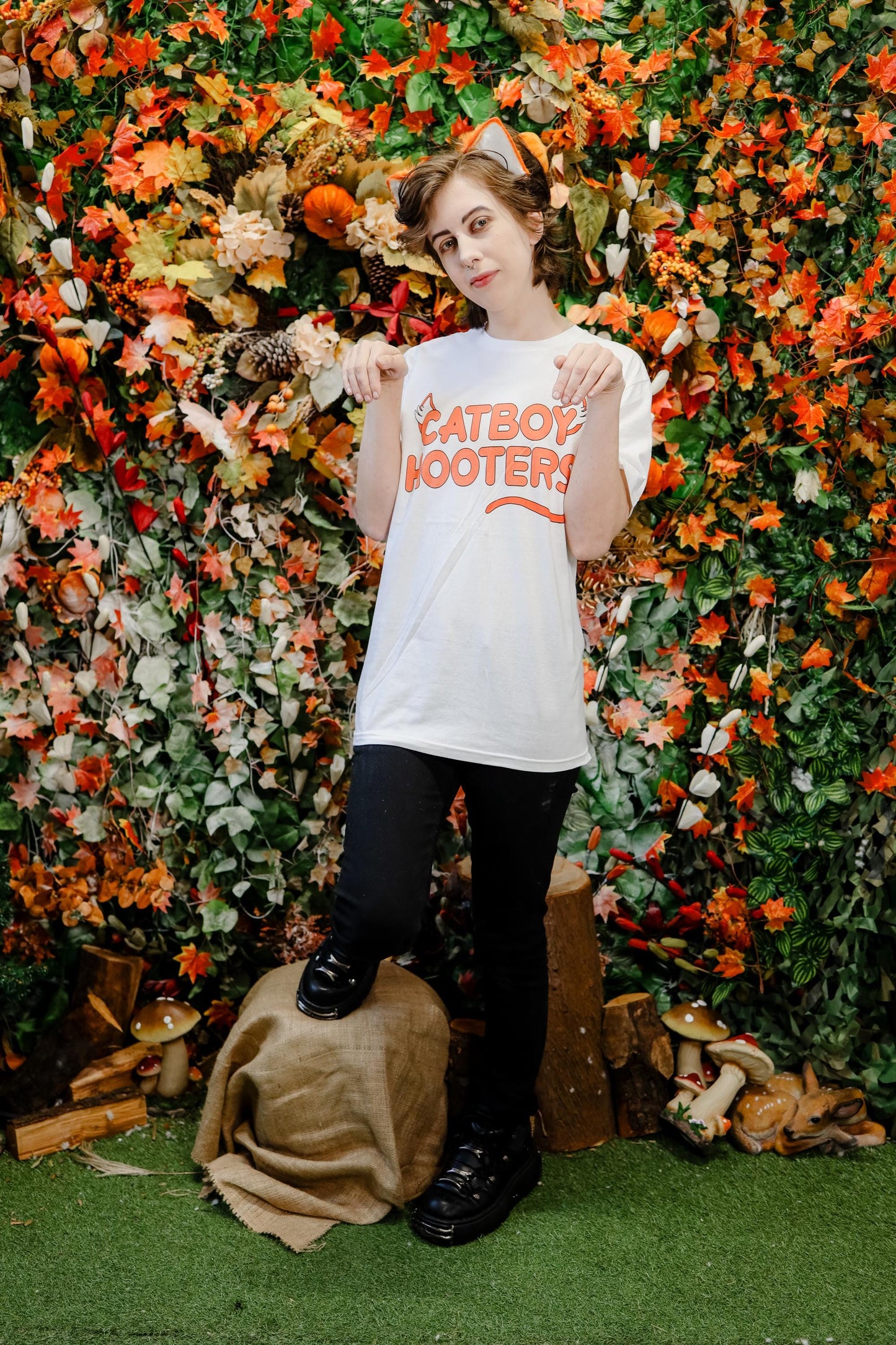 Puppy, Catboy & Catgirl Hooters Cosplay T Shirt | S-2XL Sizes