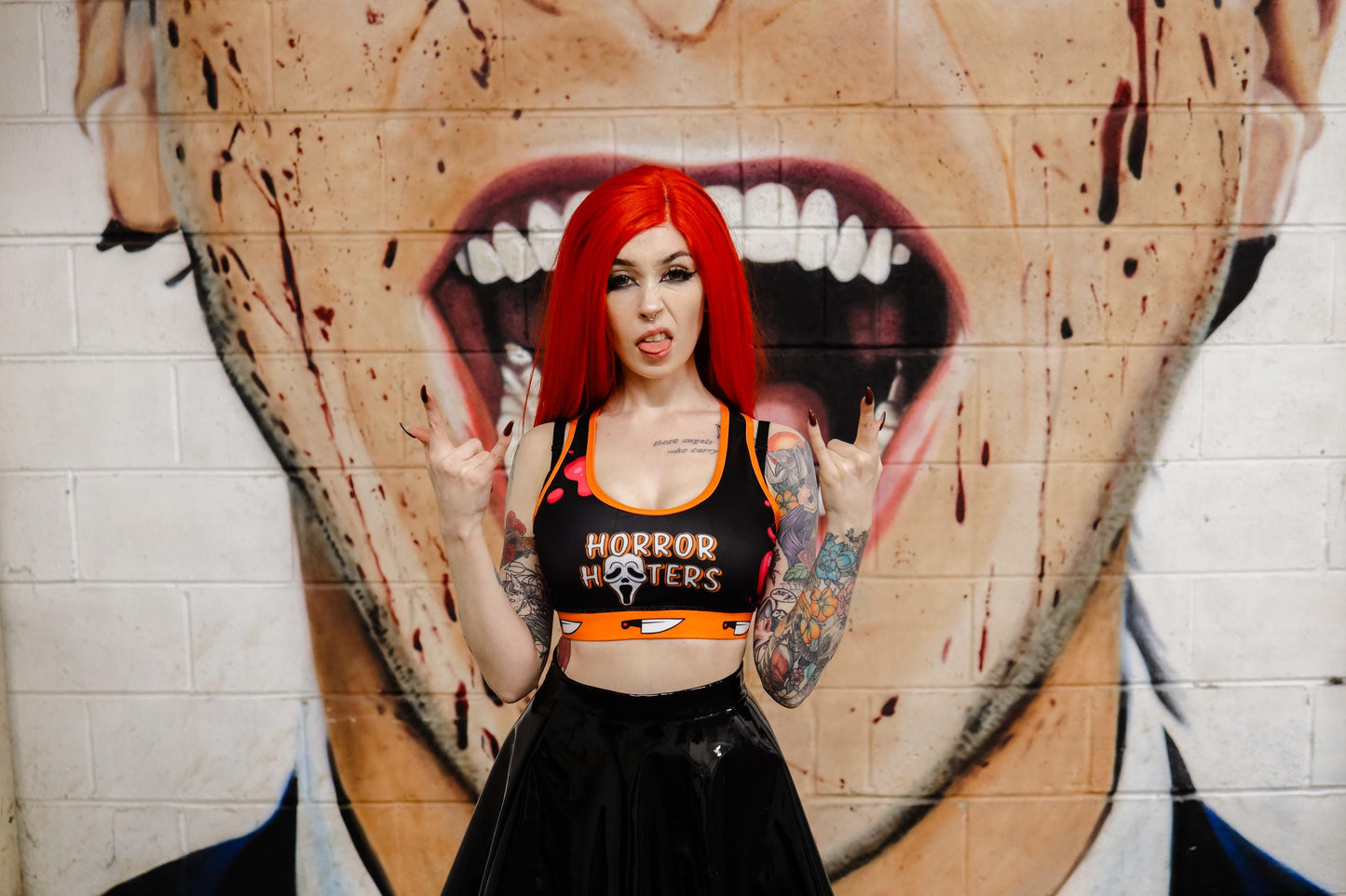 Horror Hooters Cosplay | Sports Bra | XS-3XL Sizes