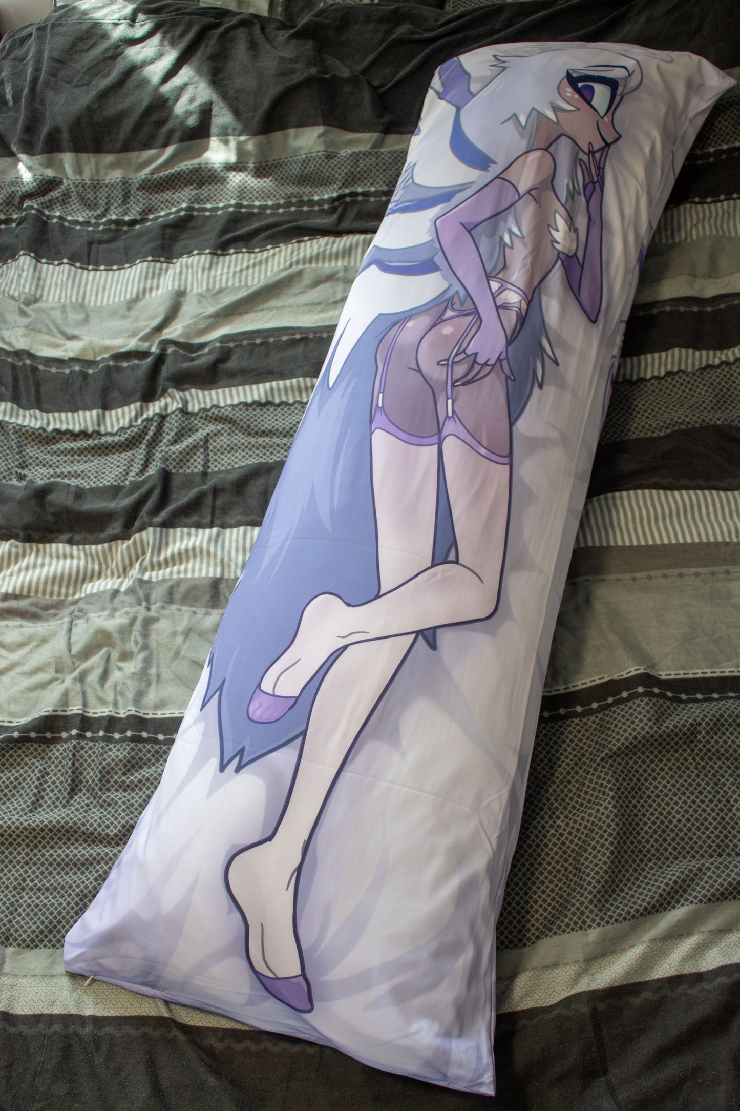 PREORDER Hazbin Hotel Emily Lingerie Dakimakura Pillowcase |  50x150cm Two Way Tricot Daki Body Pillow