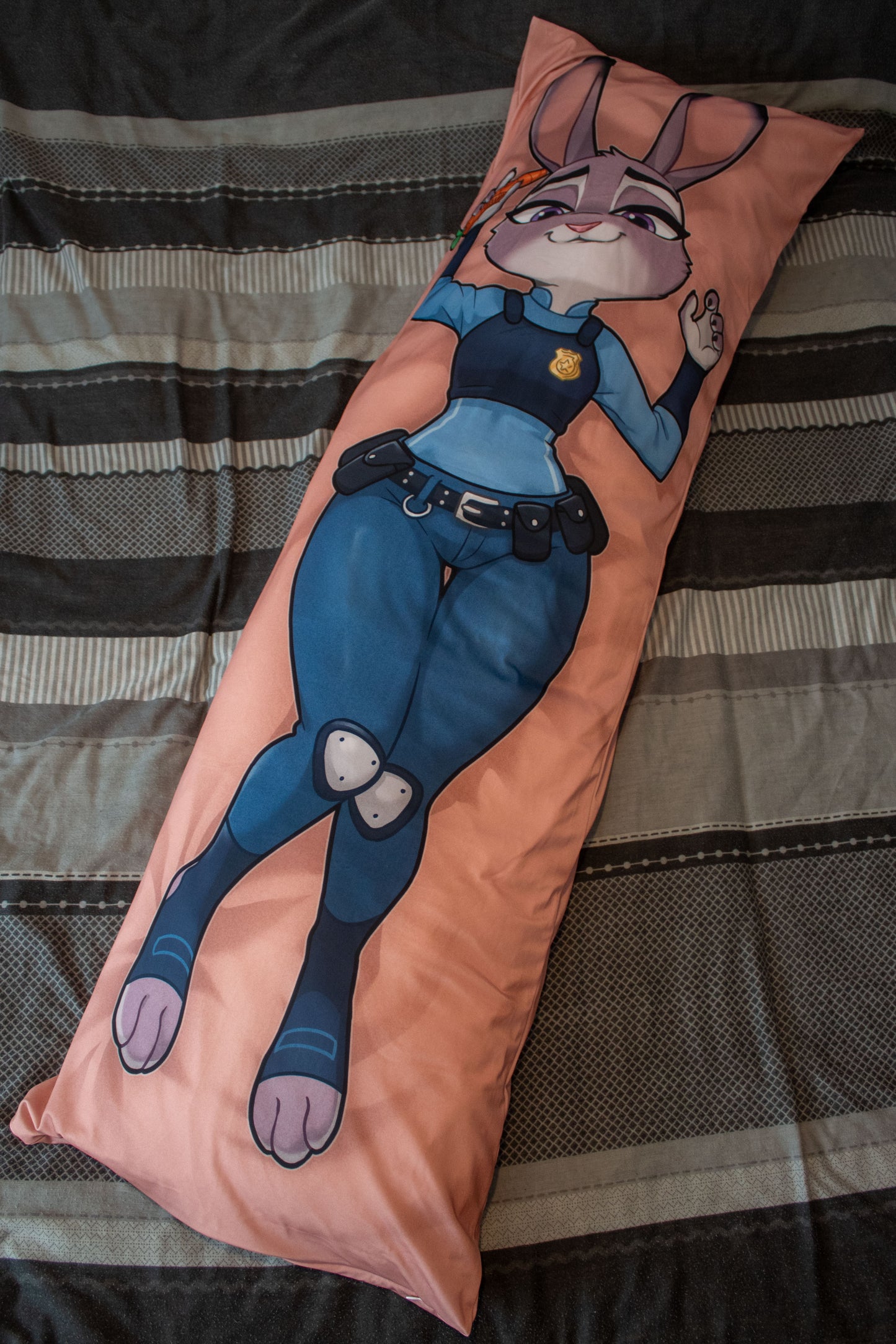 Zootopia Judy Hopps Dakimakura Pillowcase | 50x150cm Two Way Tricot Daki Body Pillow
