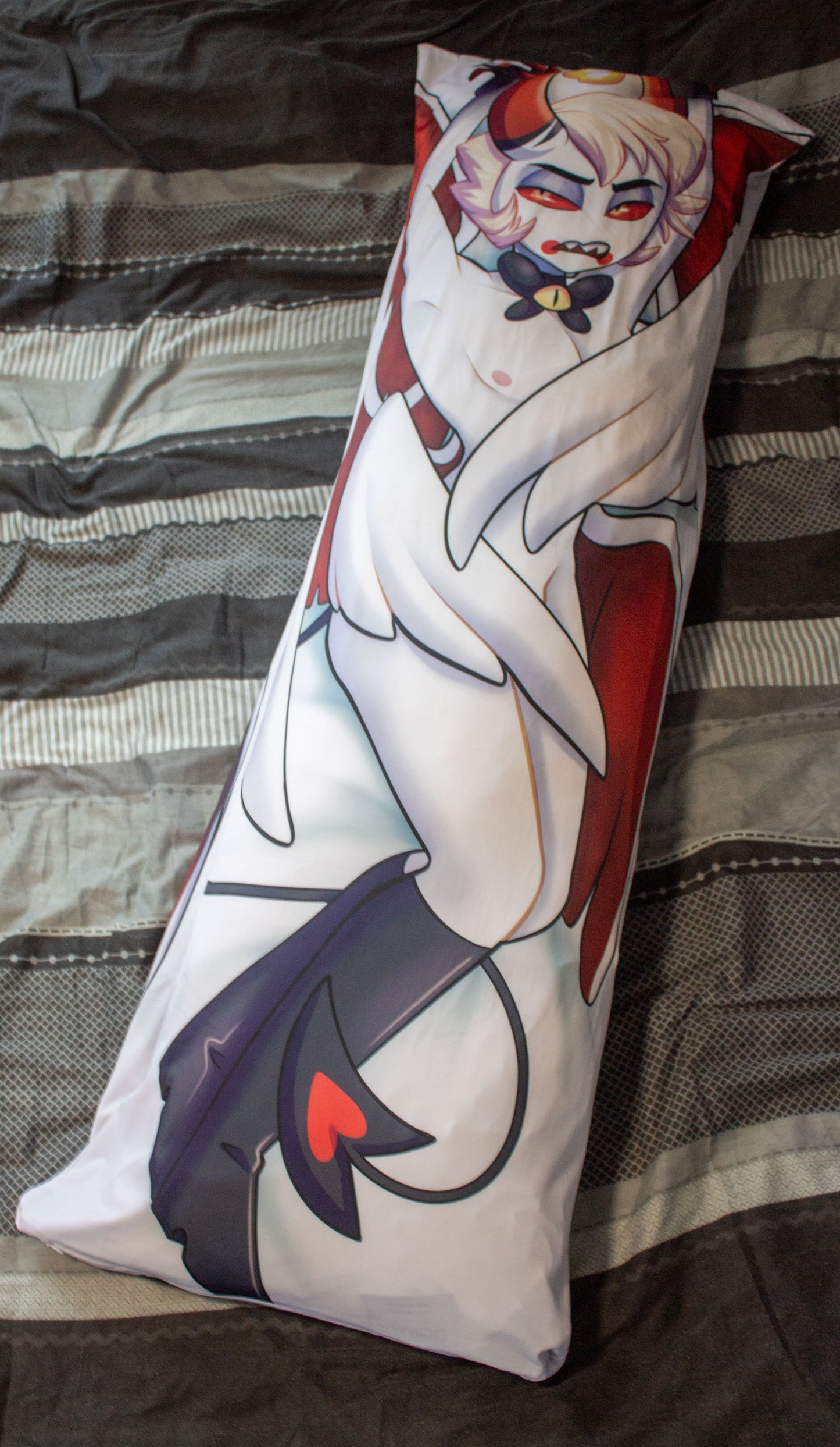 Hazbin Hotel Lucifer Morningstar Dakimakura Pillowcase |  50x150cm Two Way Tricot Daki Body Pillow