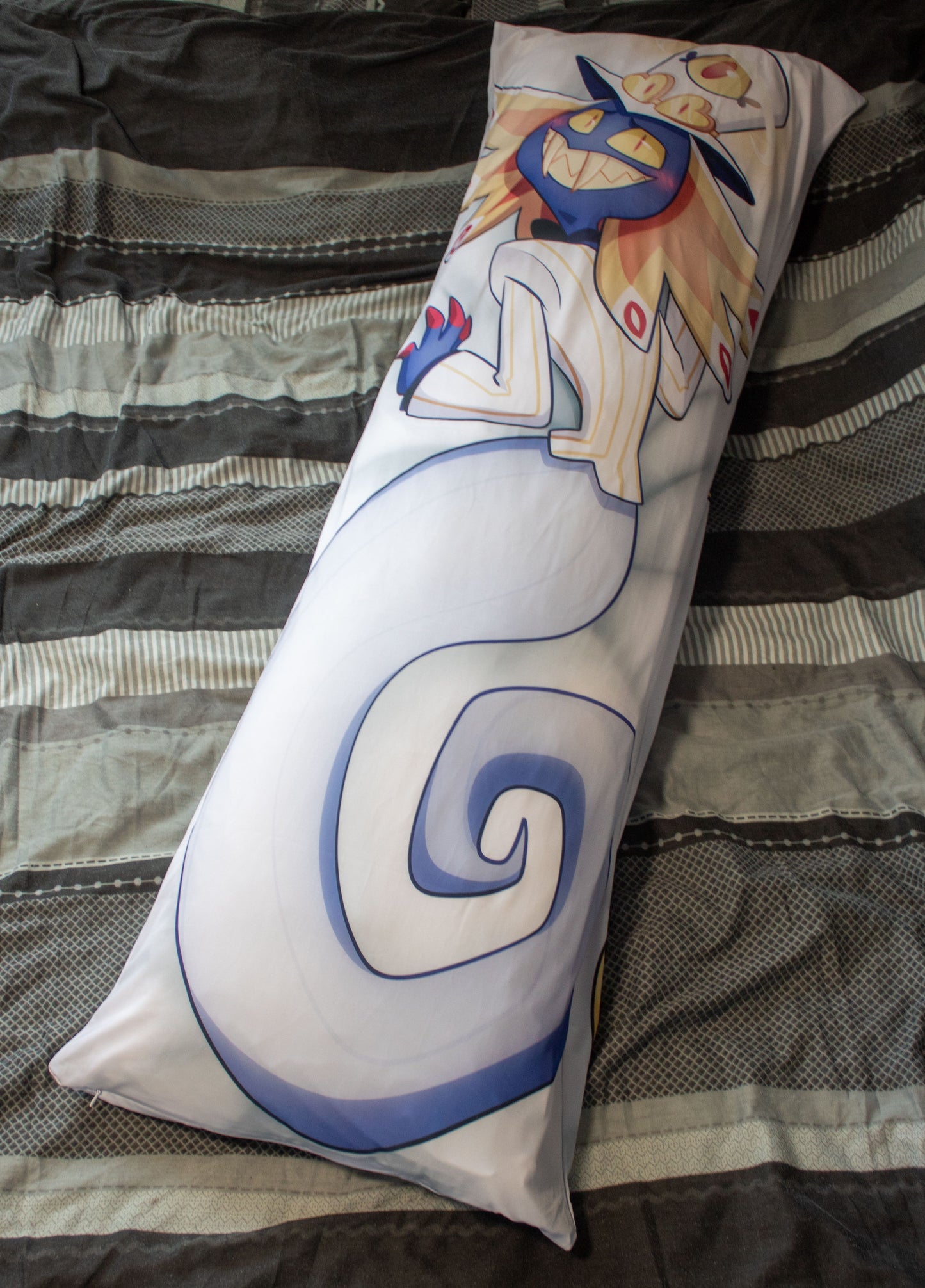 Hazbin Hotel Sir Pentious Dakimakura Pillowcase |  50x150cm Two Way Tricot Daki Body Pillow