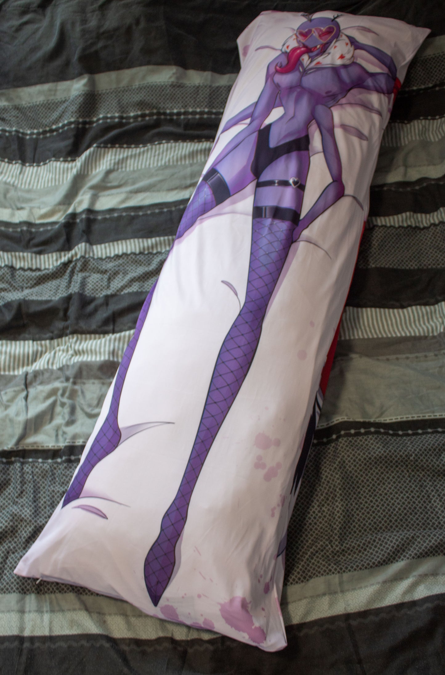 Hazbin Hotel Valentino Dakimakura Pillowcase |  50x150cm Two Way Tricot Daki Body Pillow