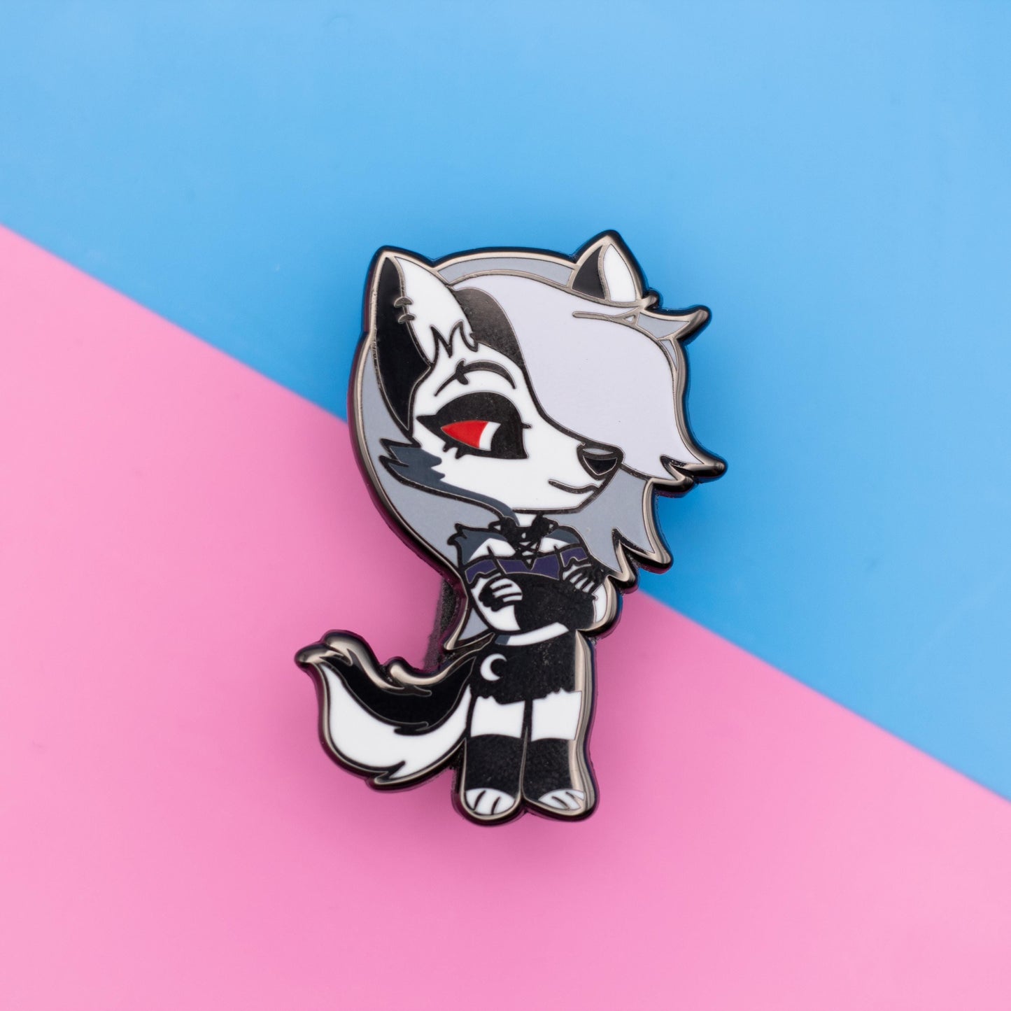 Helluva Boss Chibi Loona Enamel Pin | 1.5 Inch Hard Enamel Pin