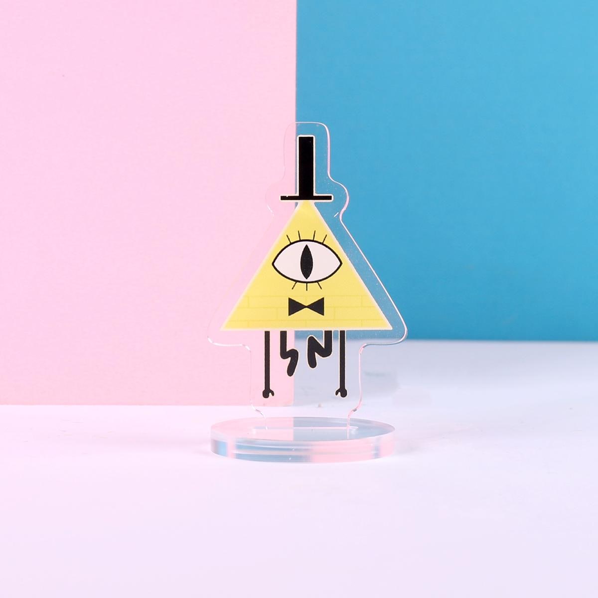 Gravity Falls Bill Cypher Double Sided Acrylic Standee | 2 Inch Standee