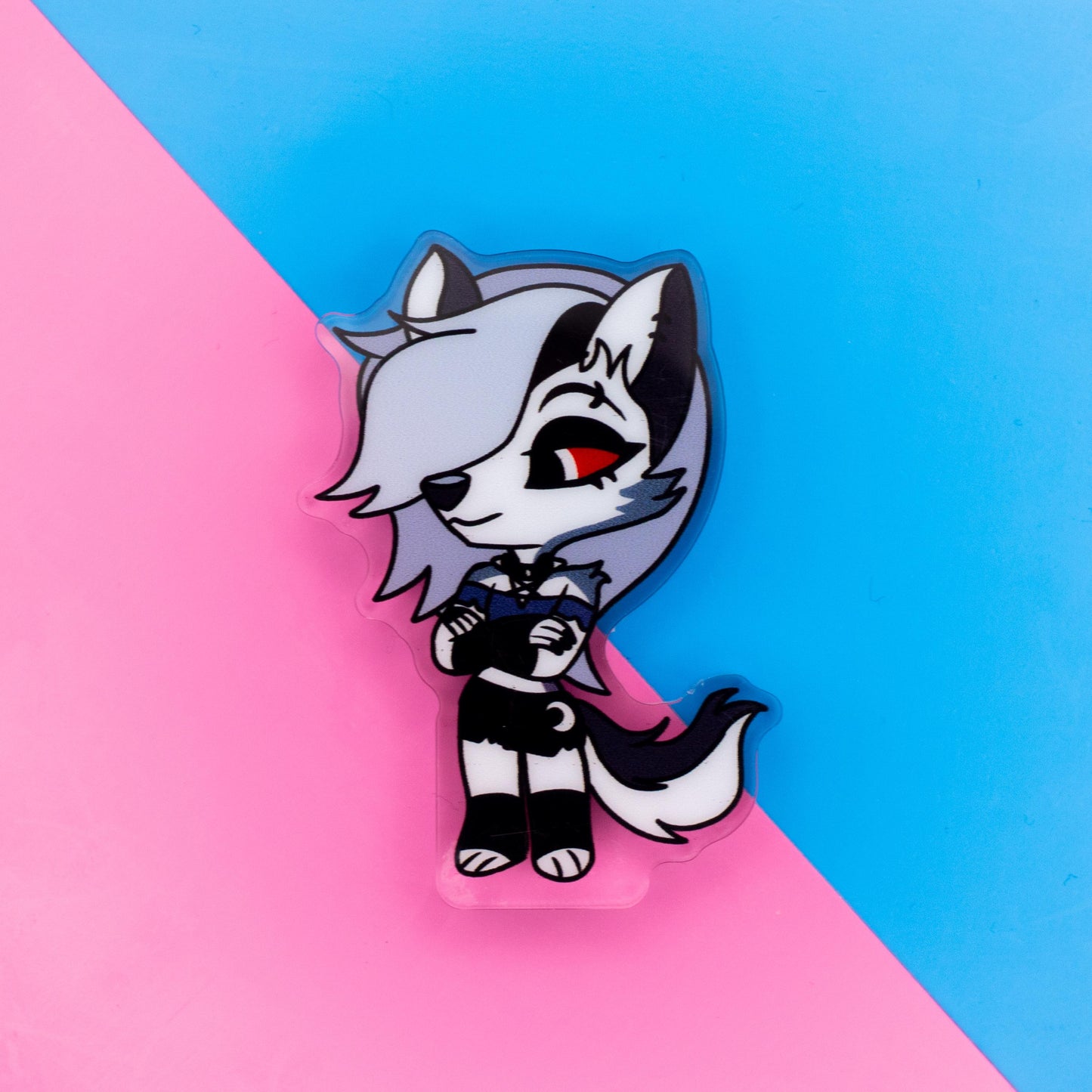 Helluva Boss Chibi Loona Thick Double Sided Acrylic Standee | 2 Inch Standee