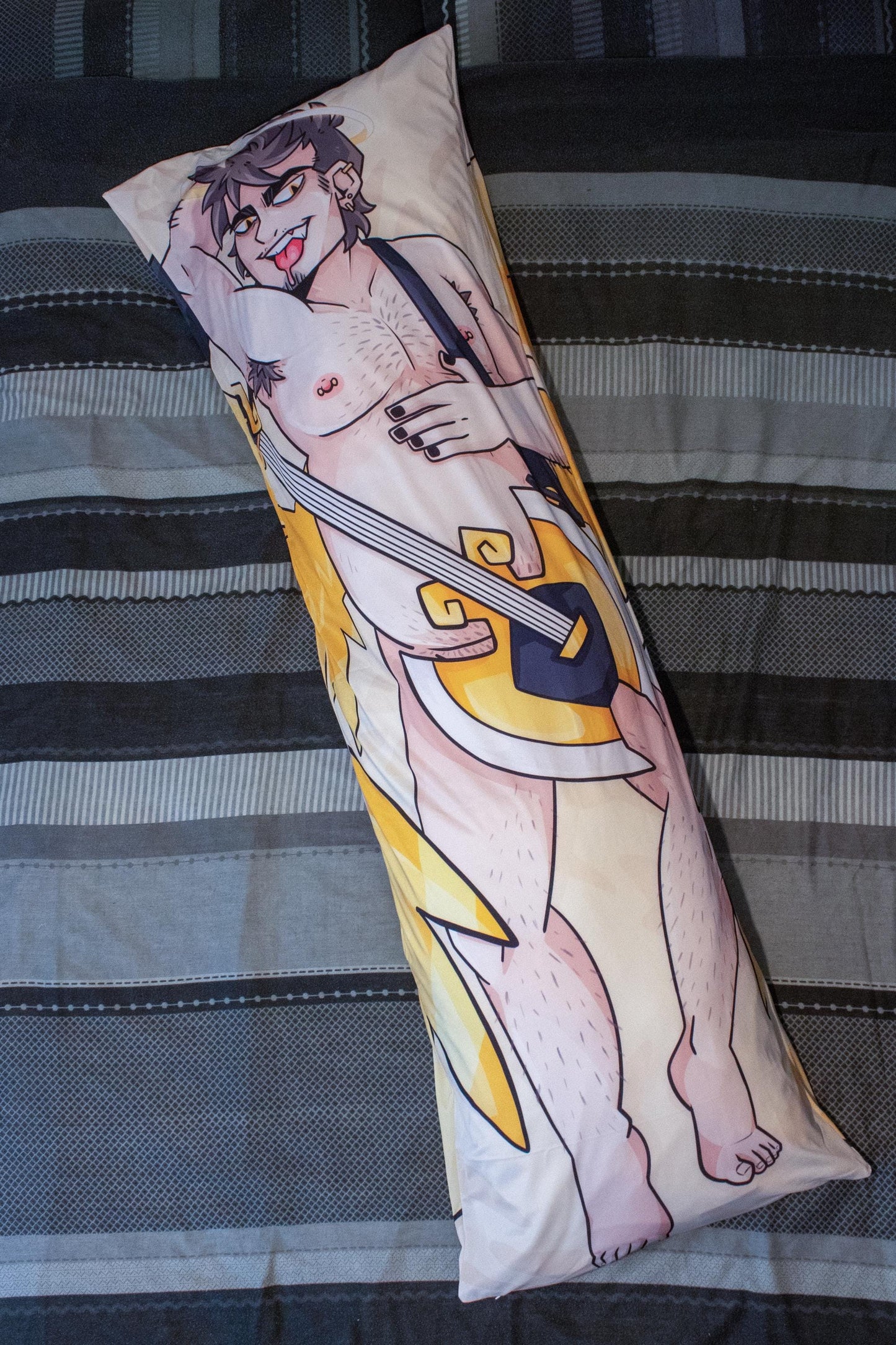 Hazbin Hotel Adam Exorcist Dakimakura Pillowcase |  50x150cm Two Way Tricot Daki Body Pillow