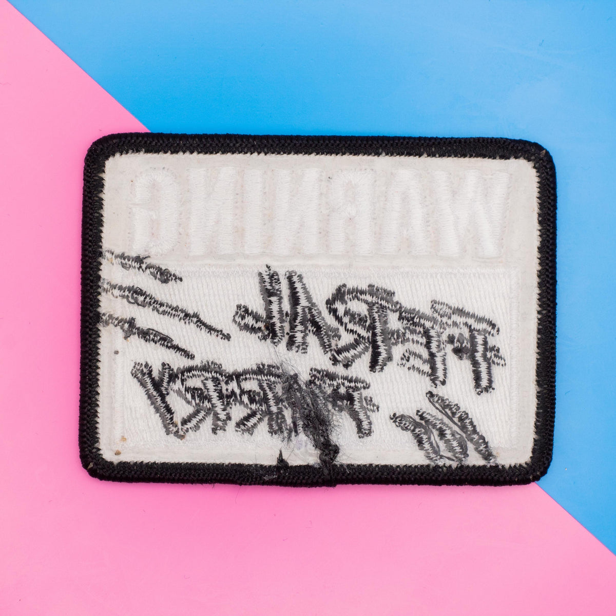 Feral Furry Embroidered Patch | 3 Inch Sew On Embroidered Patch
