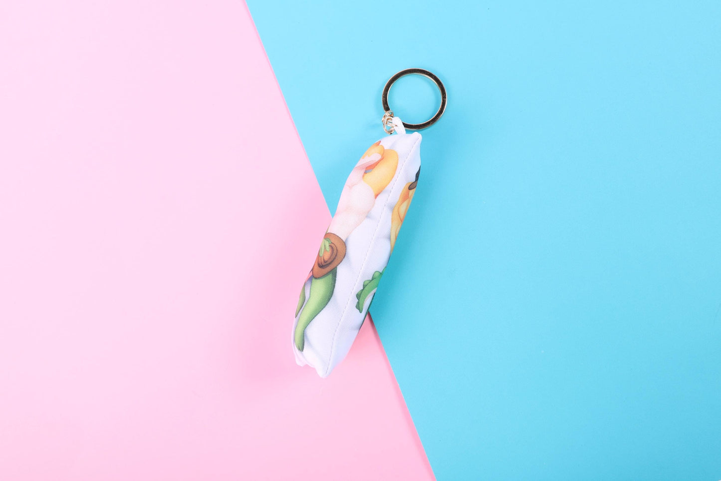 The Amazing Digital Circus Gummigoo Mini Dakimakura Keychain |  11x3cm Two Way Tricot Daki Body Pillow