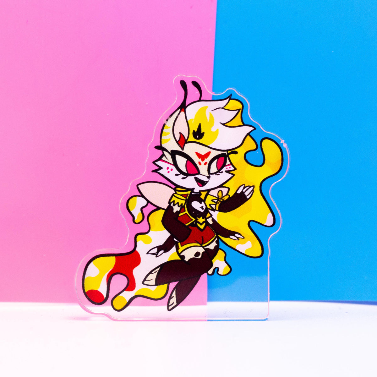 Helluva Boss Chibi Queen Bee Thick Double Sided Acrylic Standee | 2 Inch Standee