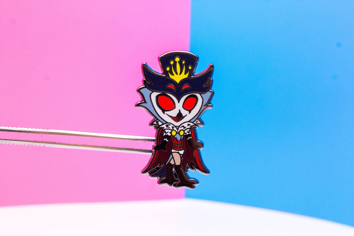 Helluva Boss Chibi Stolas Enamel Pin | 1.5 Inch Hard Enamel Pin