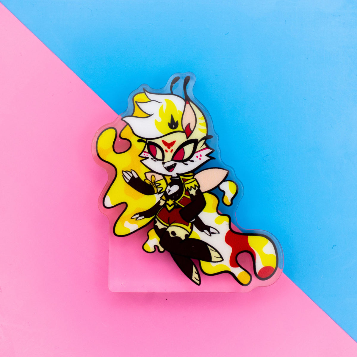 Helluva Boss Chibi Queen Bee Thick Double Sided Acrylic Standee | 2 Inch Standee