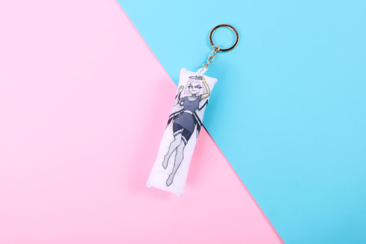 Hazbin Hotel Regular Lute Mini Dakimakura Keychain |  11x3cm Two Way Tricot Body Pillow