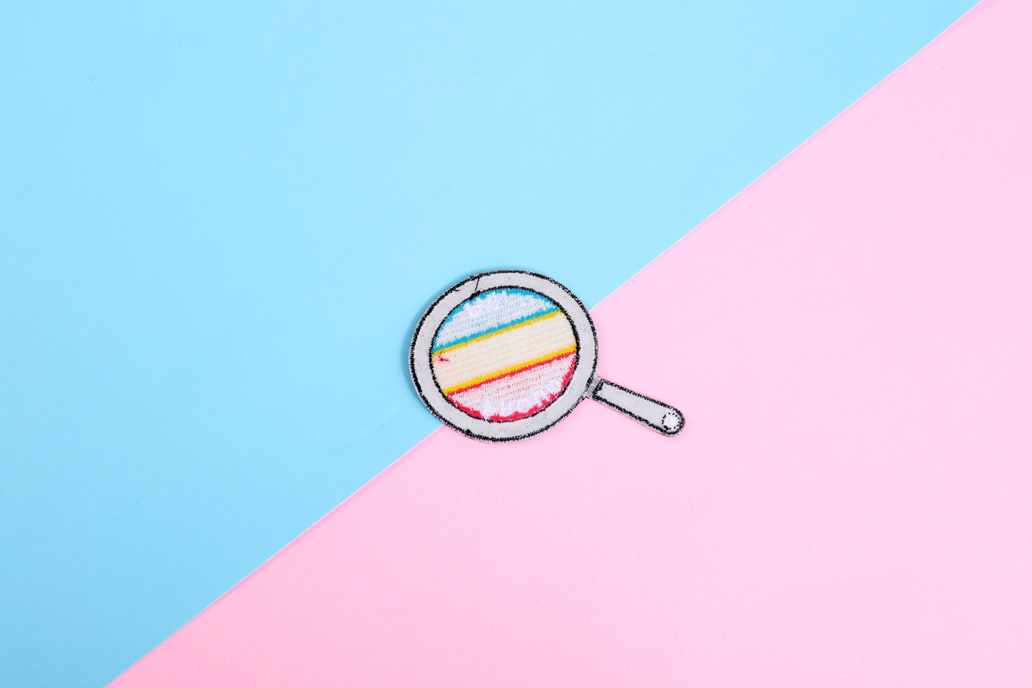 Proud Pan  Pansexual LGBTQ+ Embroidered Patch | 3 Inch Sew On Embroidered Patch