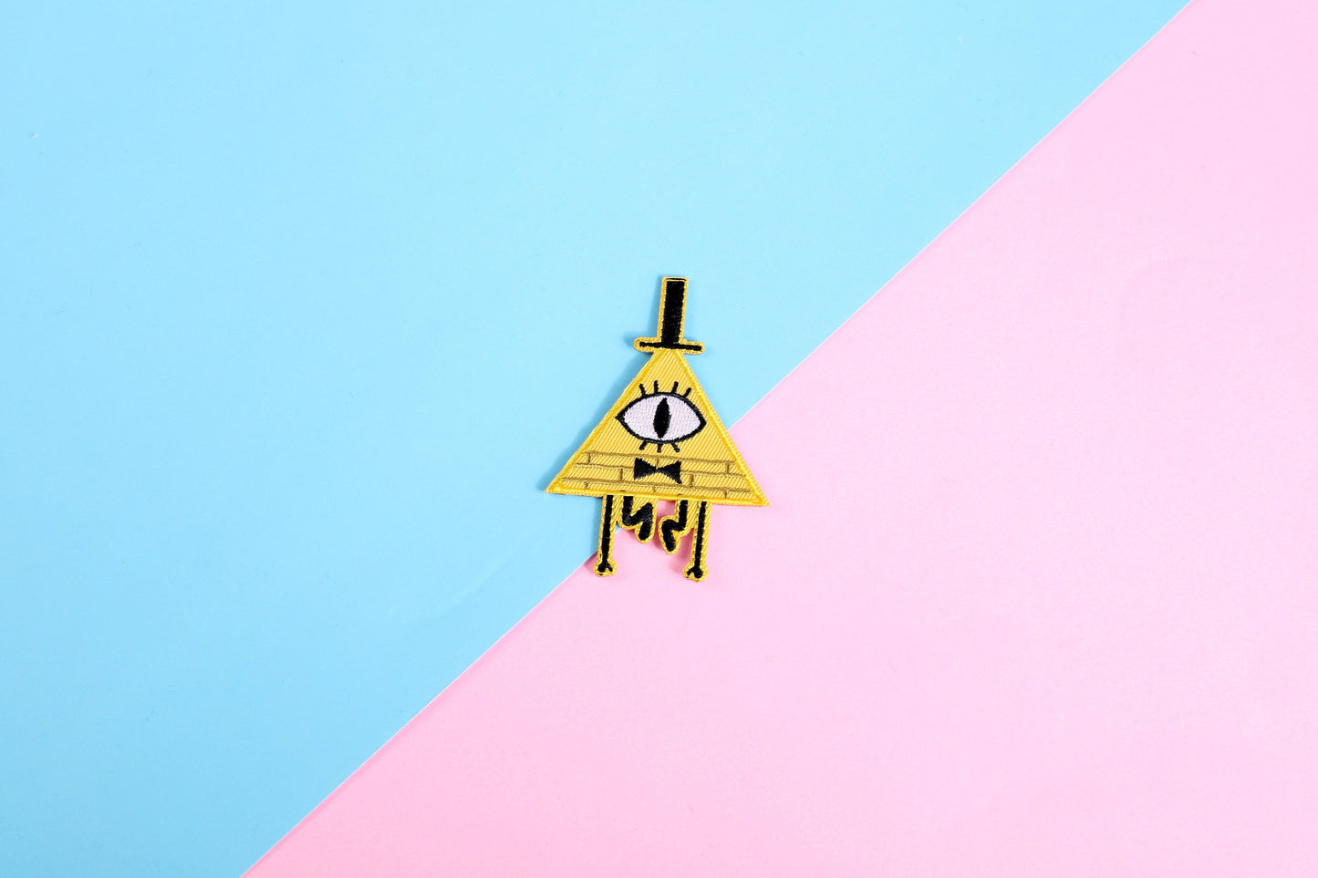 Bill Cypher Gravity Falls Embroidered Patch | 3 Inch Sew On Embroidered Patch