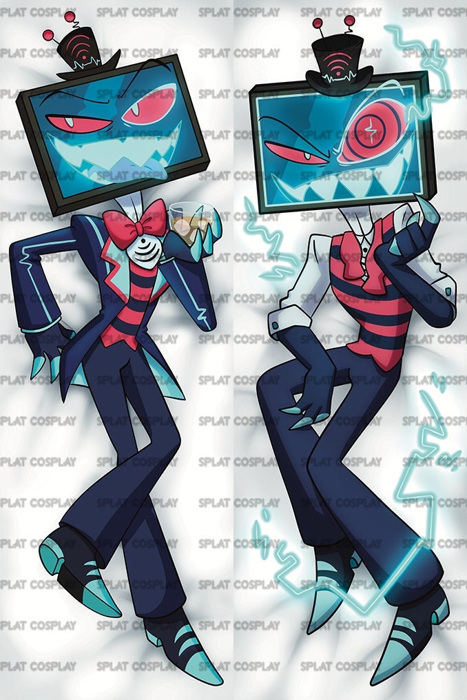 Hazbin Hotel Vox Dakimakura Pillowcase |  50x150cm Two Way Tricot Daki Body Pillow