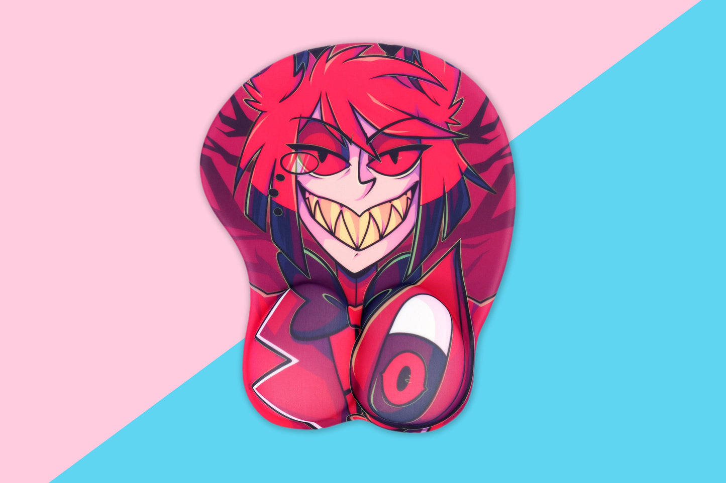 Hazbin Hotel Alastor 3D Mousepad | 10 Inch 3D Mousepad with Wrist Support