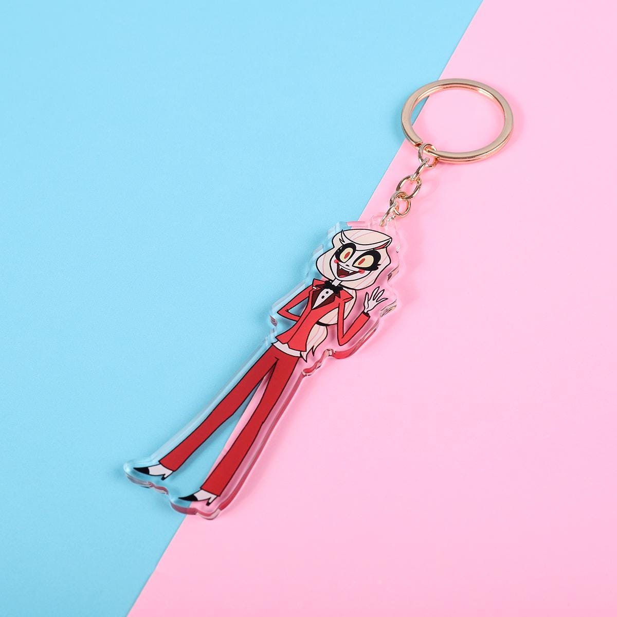 Hazbin Hotel Charlie Morningstar Double Sided Keychain | 4 Inch Keychain