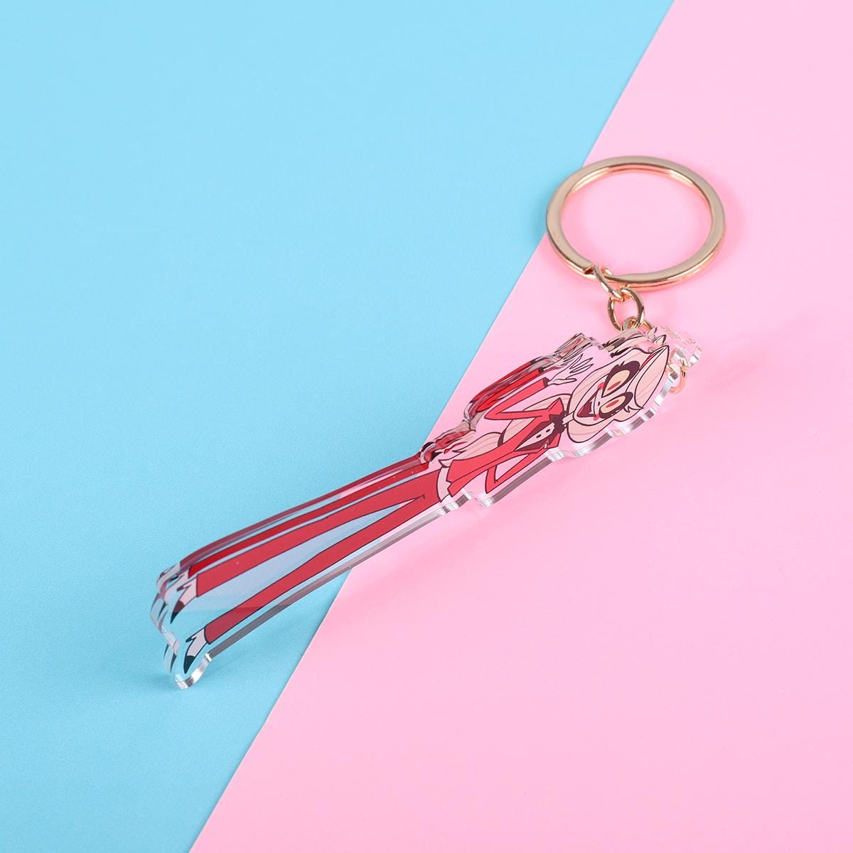 Hazbin Hotel Charlie Morningstar Double Sided Keychain | 4 Inch Keychain