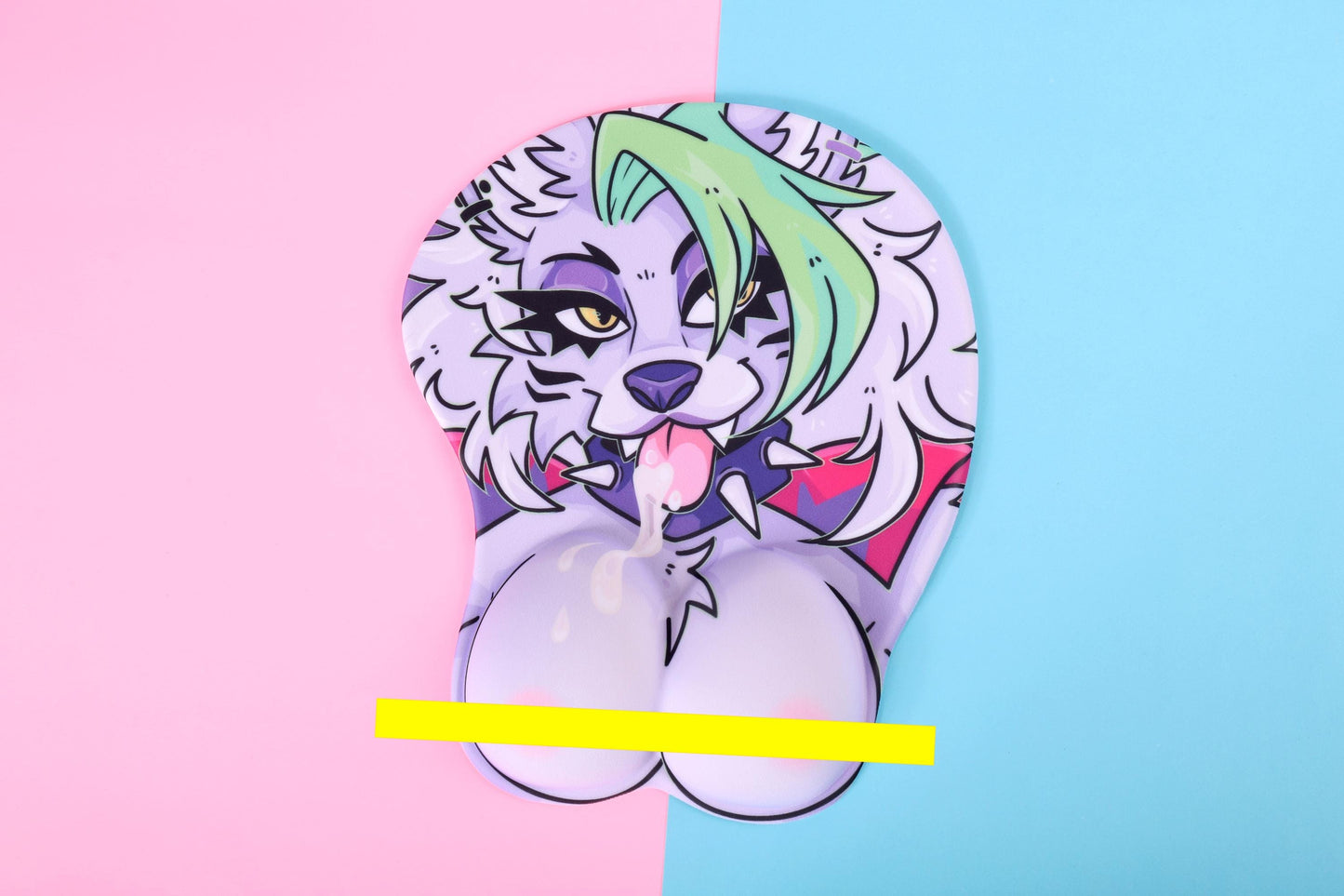 FNAF Mature Roxy 3D Mousepad | 10 Inch 3D Mousepad with Wrist Support