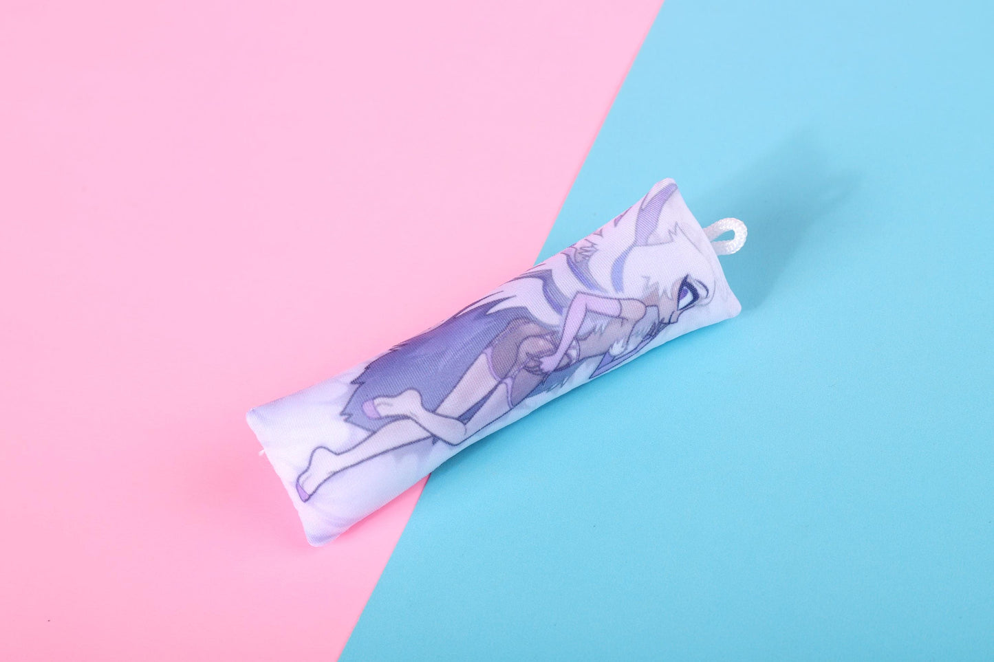 Hazbin Hotel Emily Lingerie Mini Dakimakura Keychain |  11x3cm Two Way Tricot Daki Keychain Body Pillow