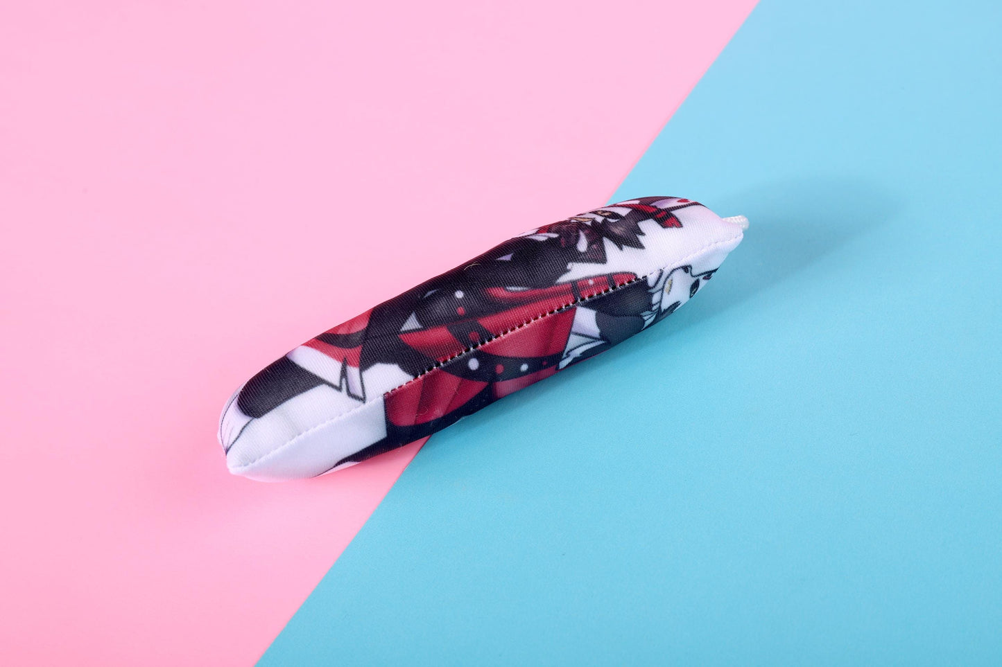 Hazbin Hotel Husk Mini Dakimakura Keychain |  11x3cm Two Way Tricot Daki Keychain Body Pillow