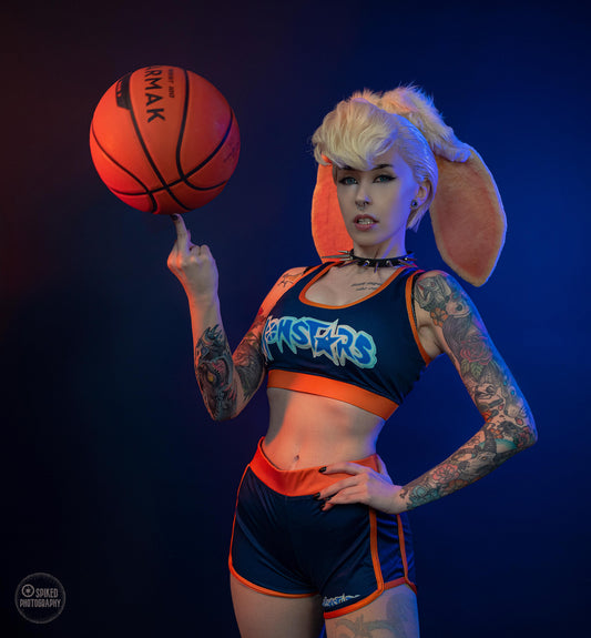 Lola Monstars Crop and Shorts Set | Sports Bra & Shorts | XS-3XL Sizes