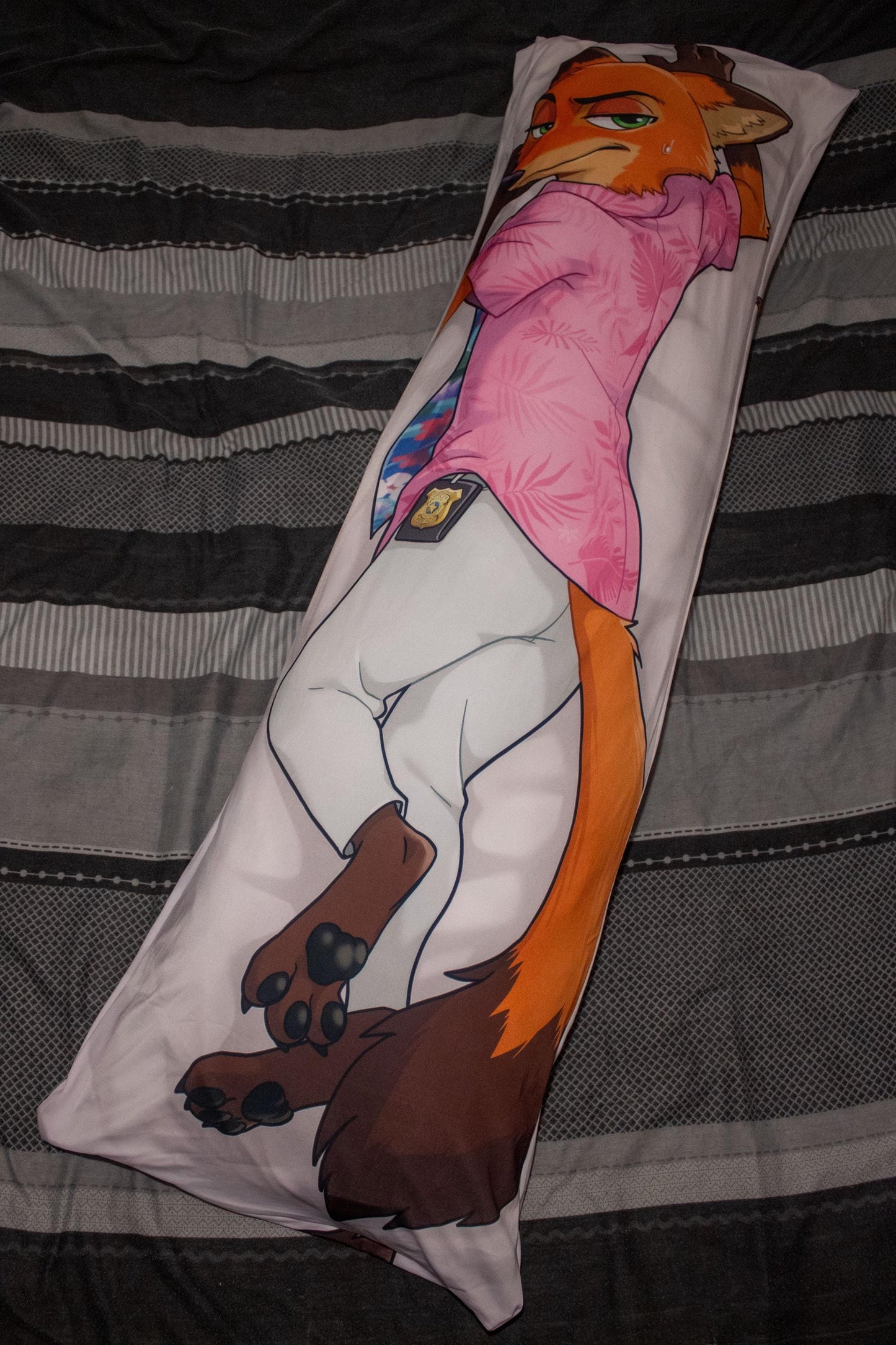 Zootopia Nick Wilde Dakimakura Pillowcase |  50x150cm Two Way Tricot Daki Body Pillow