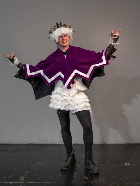 Cult of the Lamb Inspired Goat Cosplay Cloak